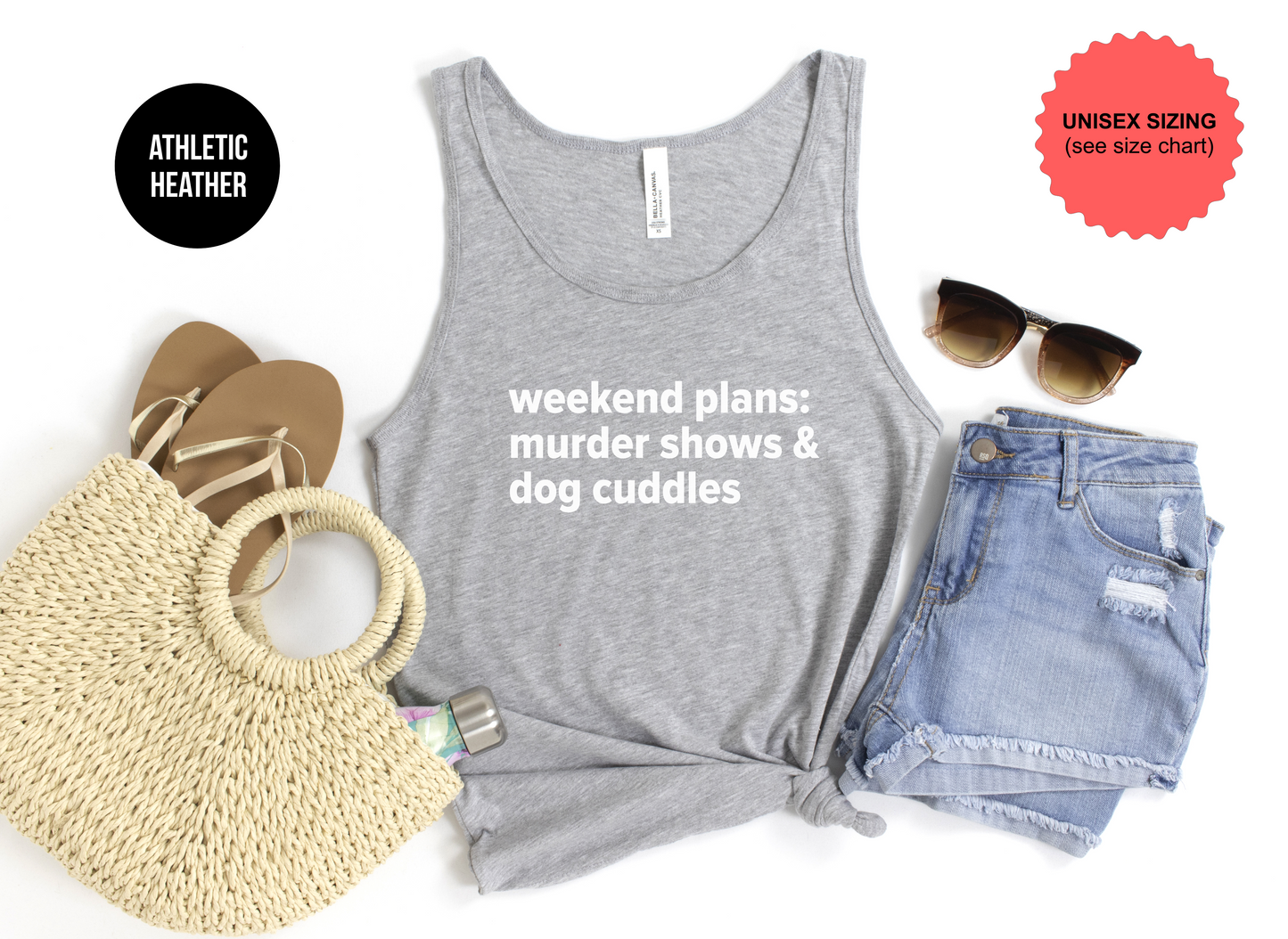 Weekend Plans True Crime Tank Top