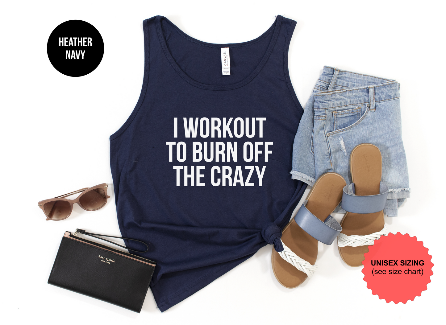 I Workout To Burn Off The Crazy Tank Top