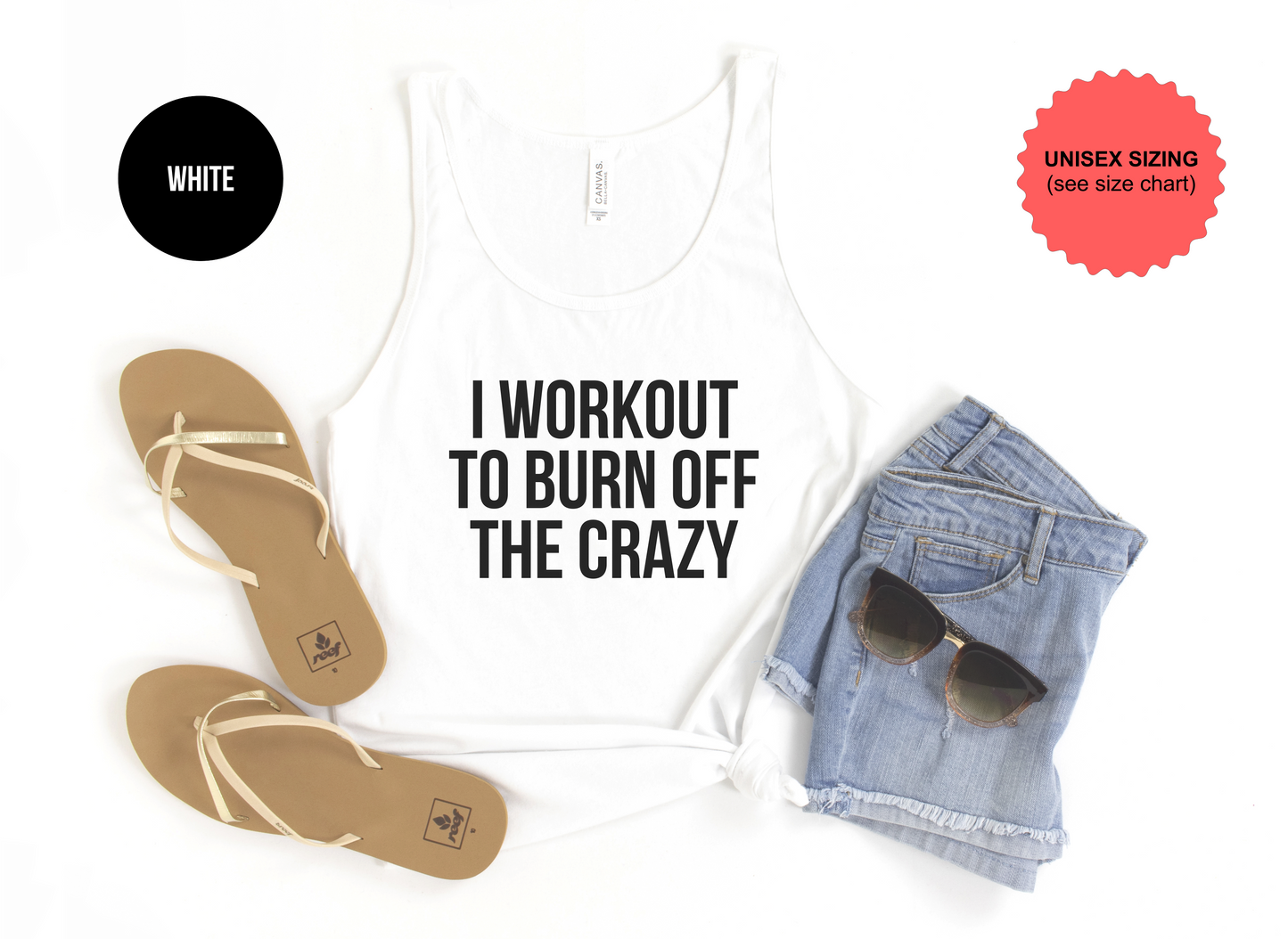 I Workout To Burn Off The Crazy Tank Top