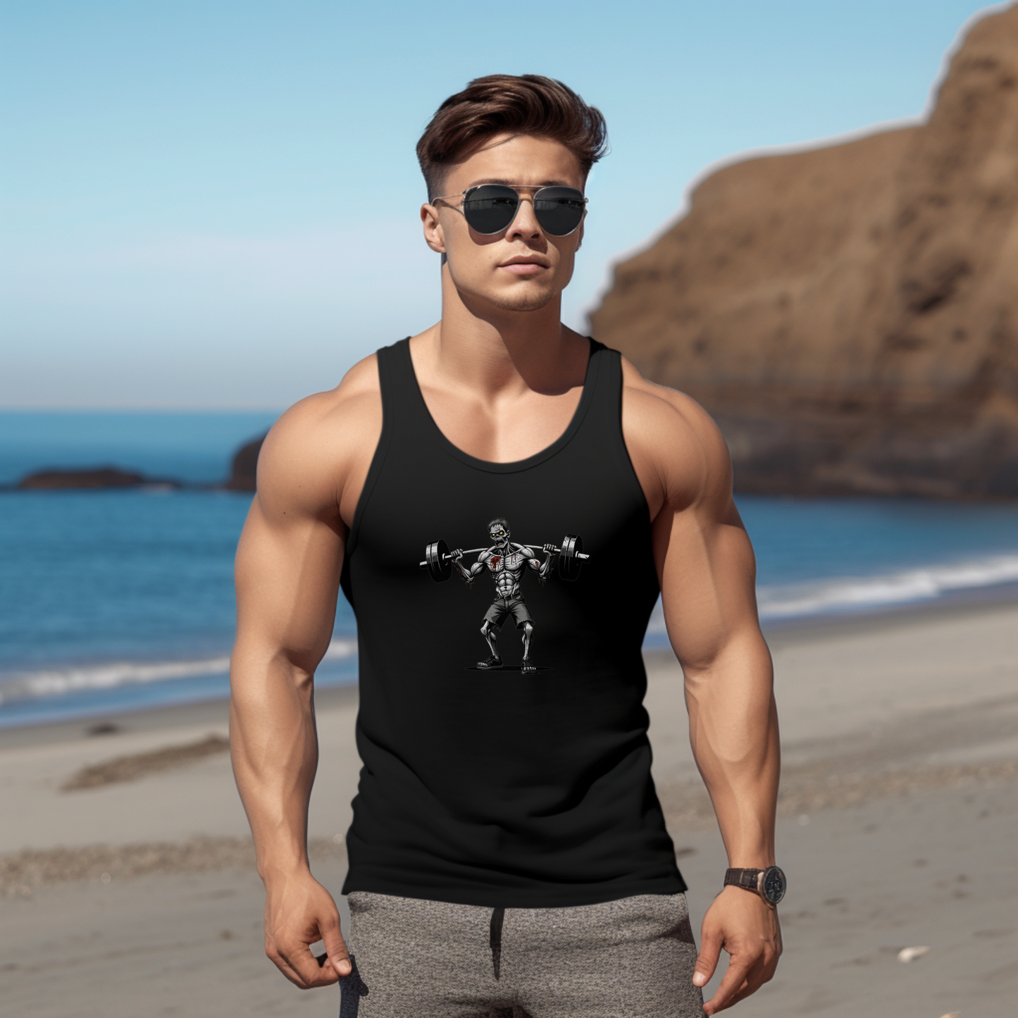 Muscle Zombie Tank Top