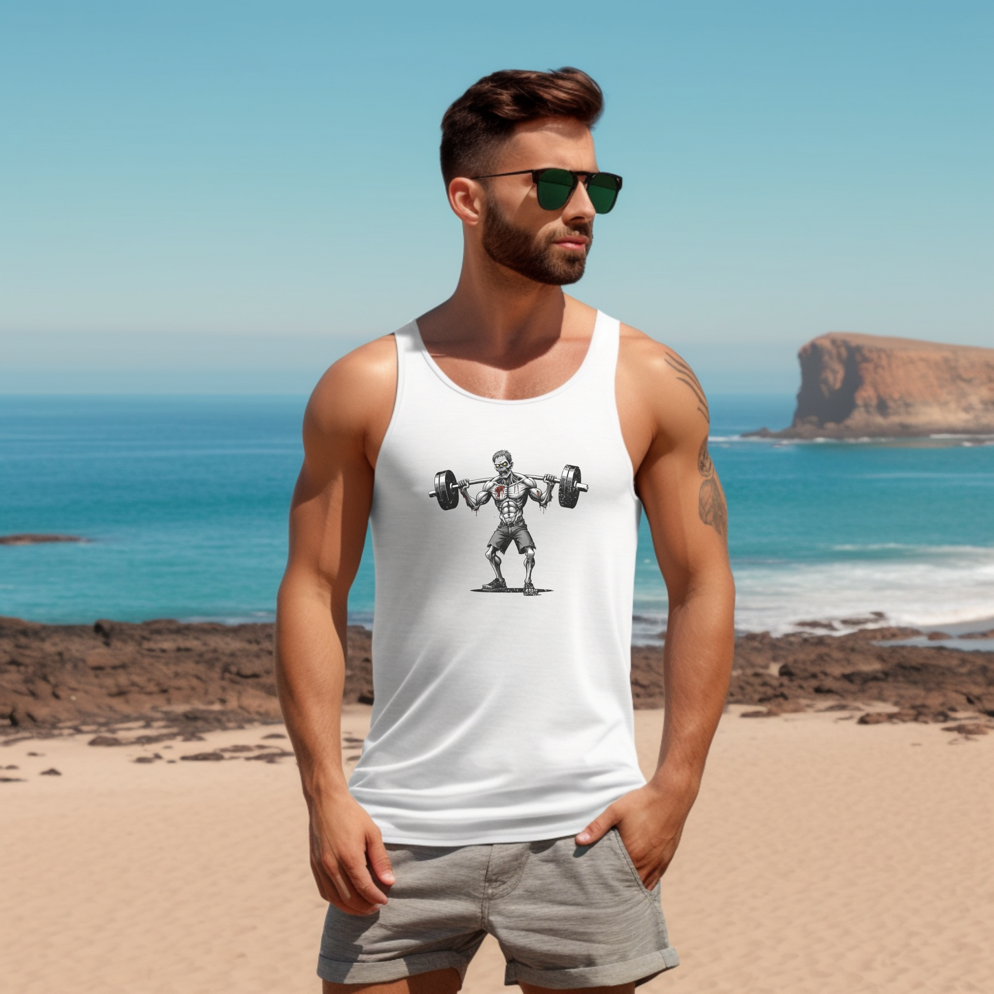 Muscle Zombie Tank Top