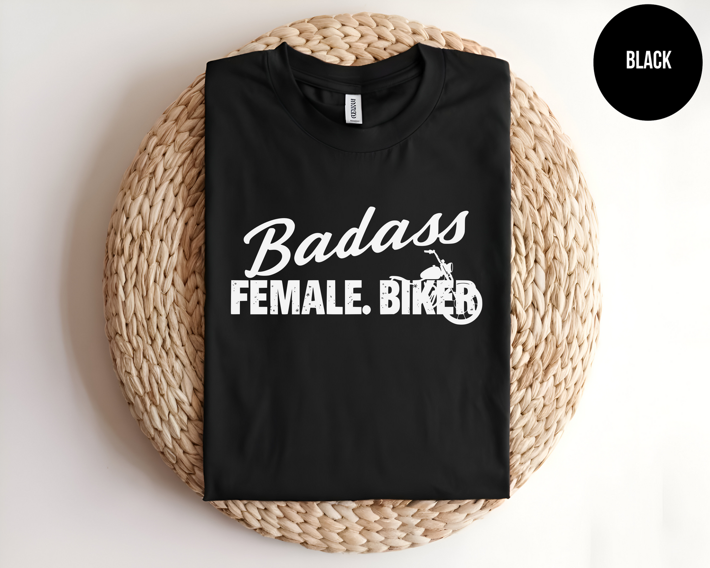 Badass Female Biker
