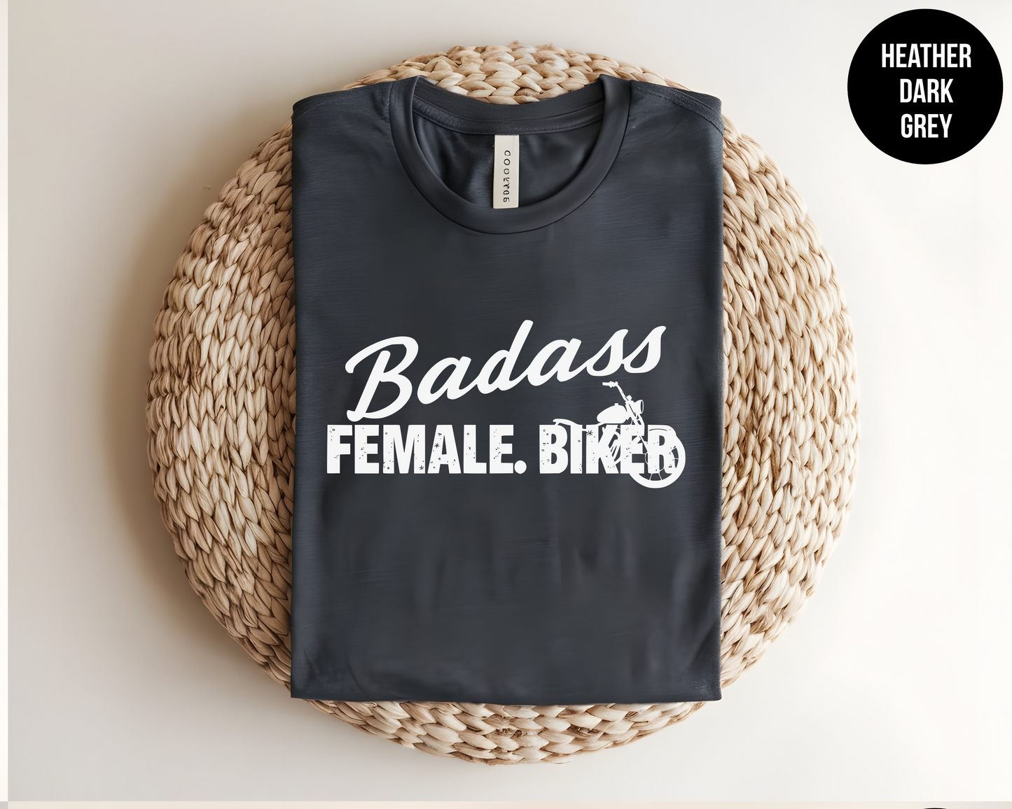 Badass Female Biker