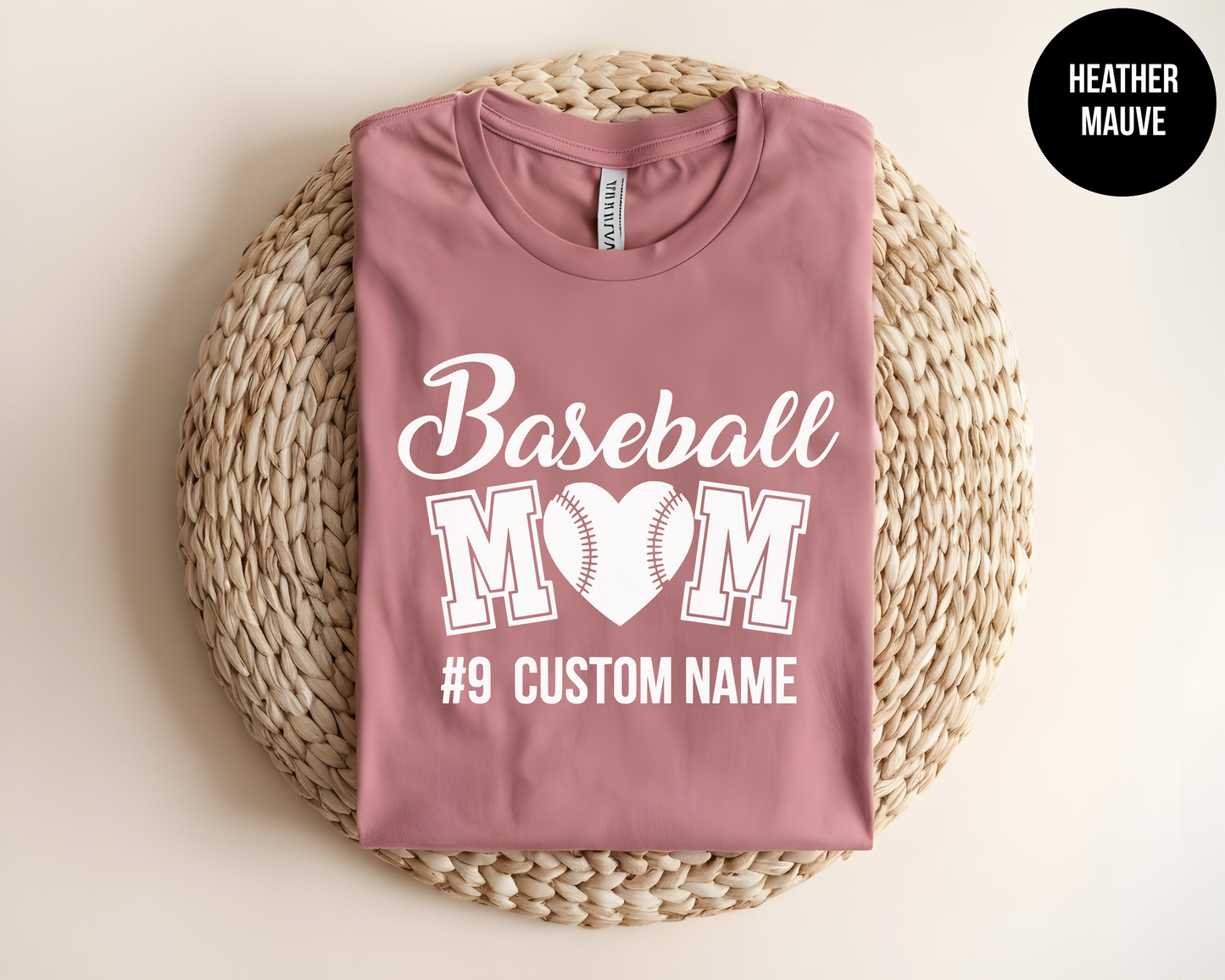Custom Baseball Mom