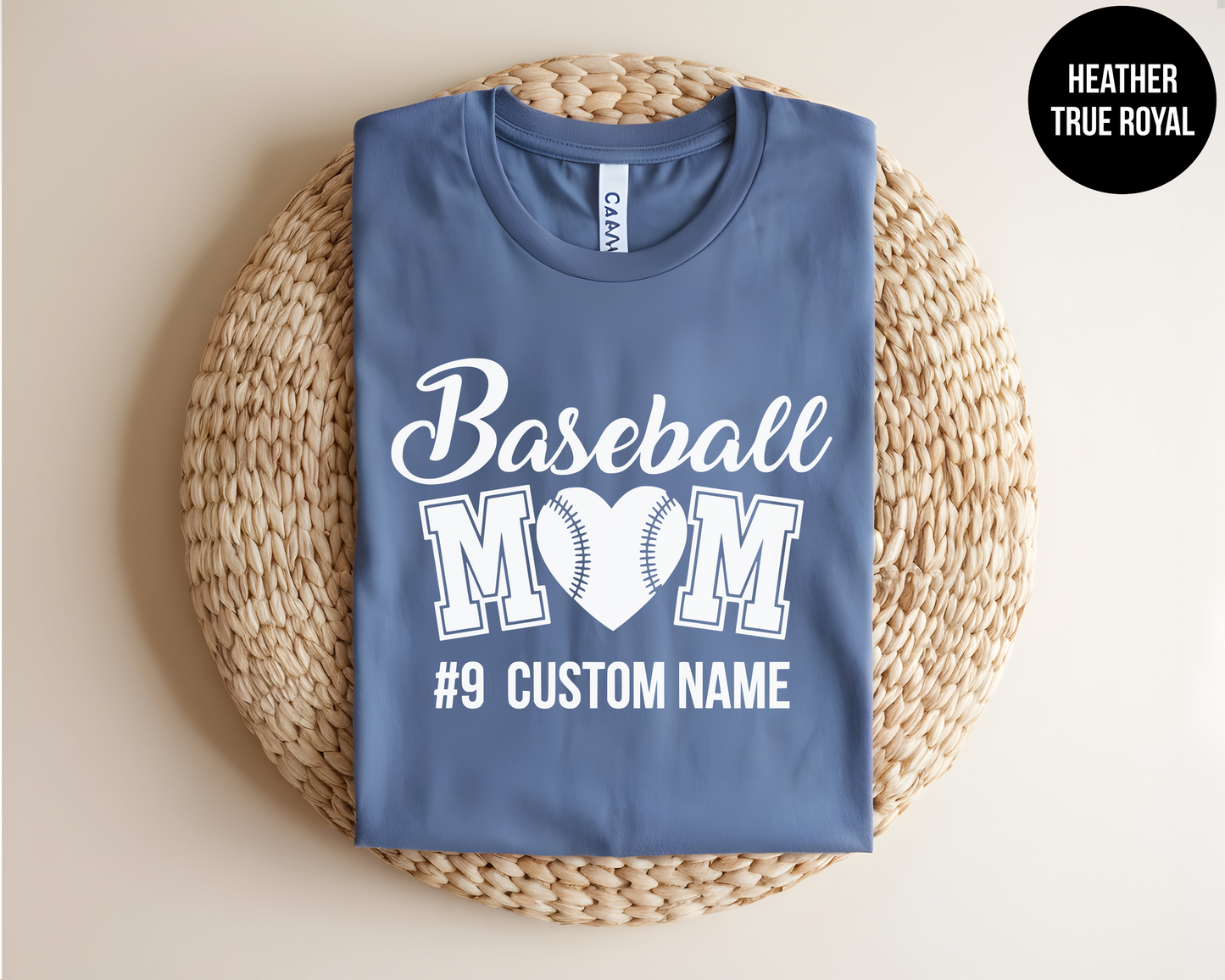 Custom Baseball Mom