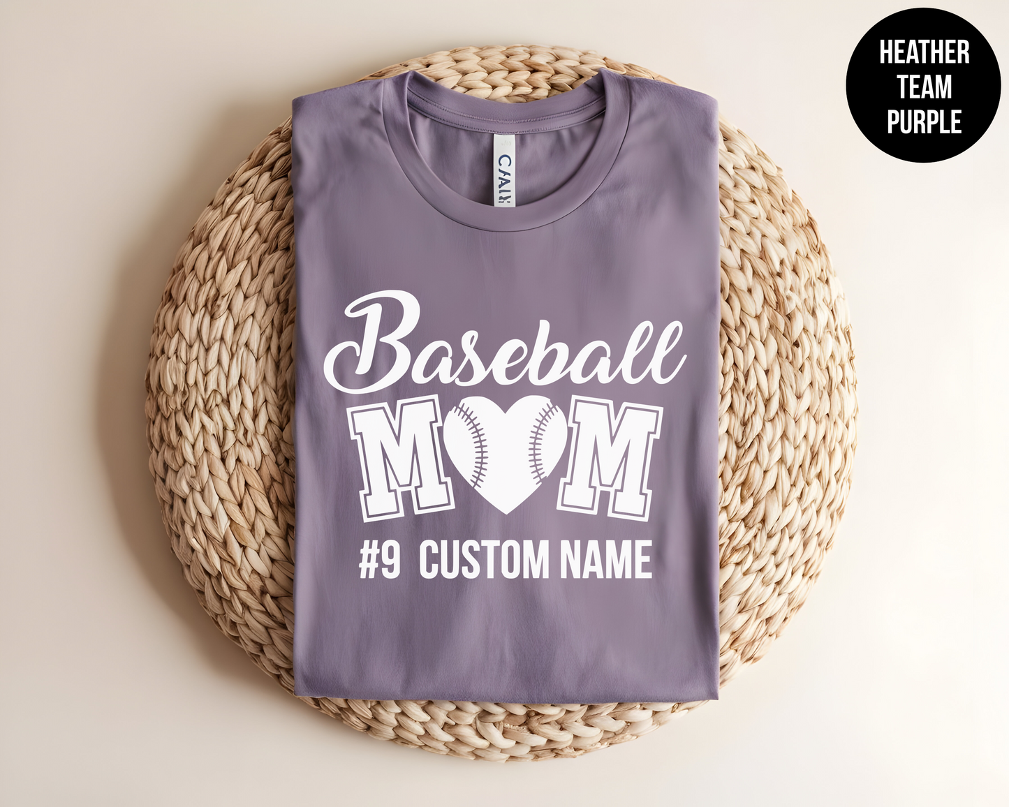 Custom Baseball Mom
