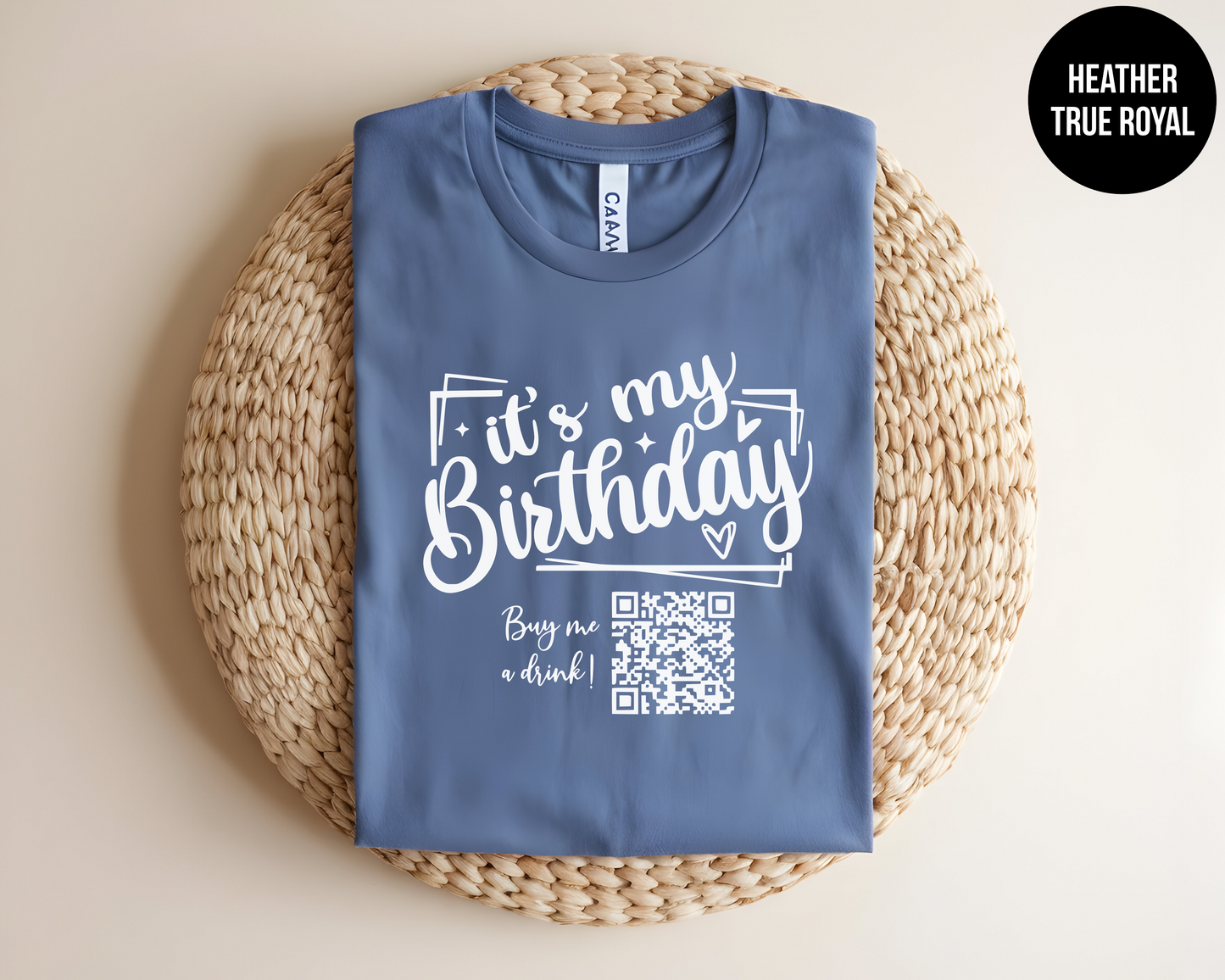 It's My Birthday - Buy Me A Drink QR Code