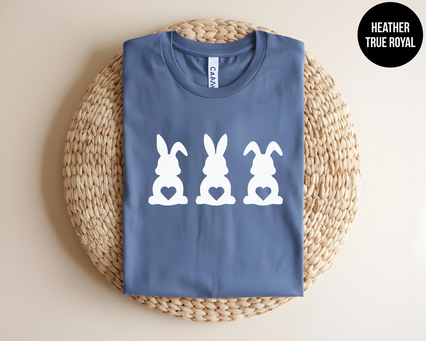 Easter Bunnies with Heart Tails