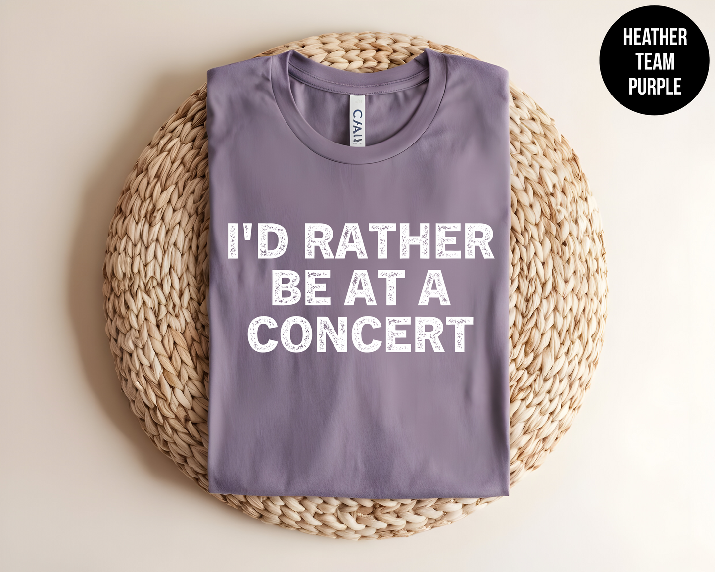 I'd Rather Be At A Concert