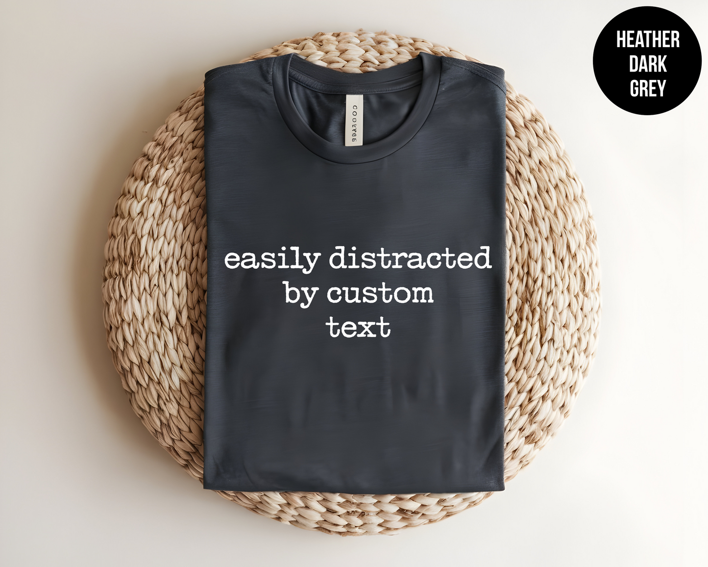 Easily Distracted by "Custom Text"