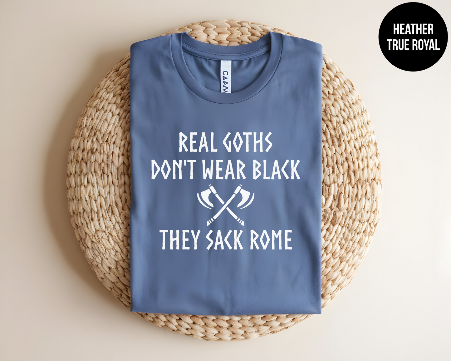 Real Goths Don't Wear Black, They Sack Rome