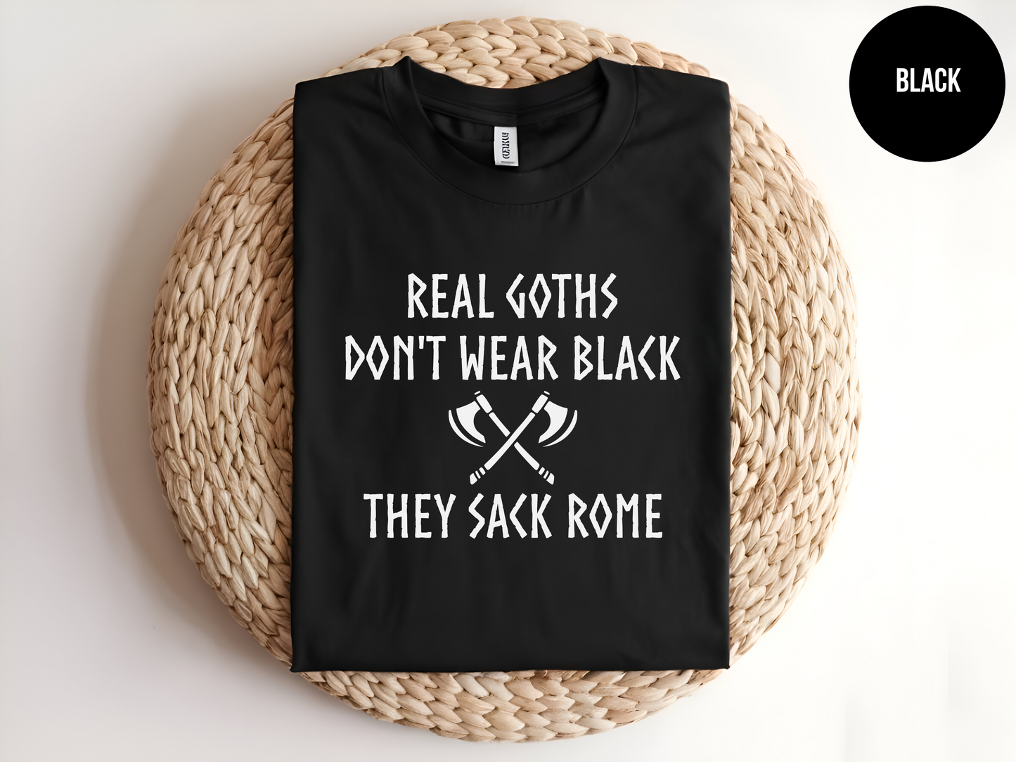 Real Goths Don't Wear Black, They Sack Rome