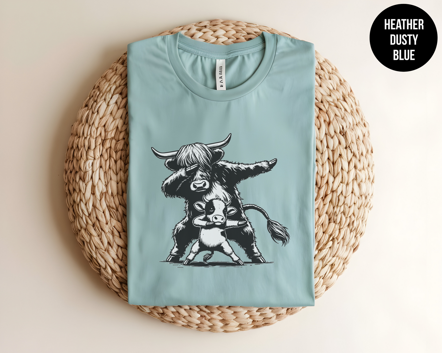 Highland Cows Dabbing