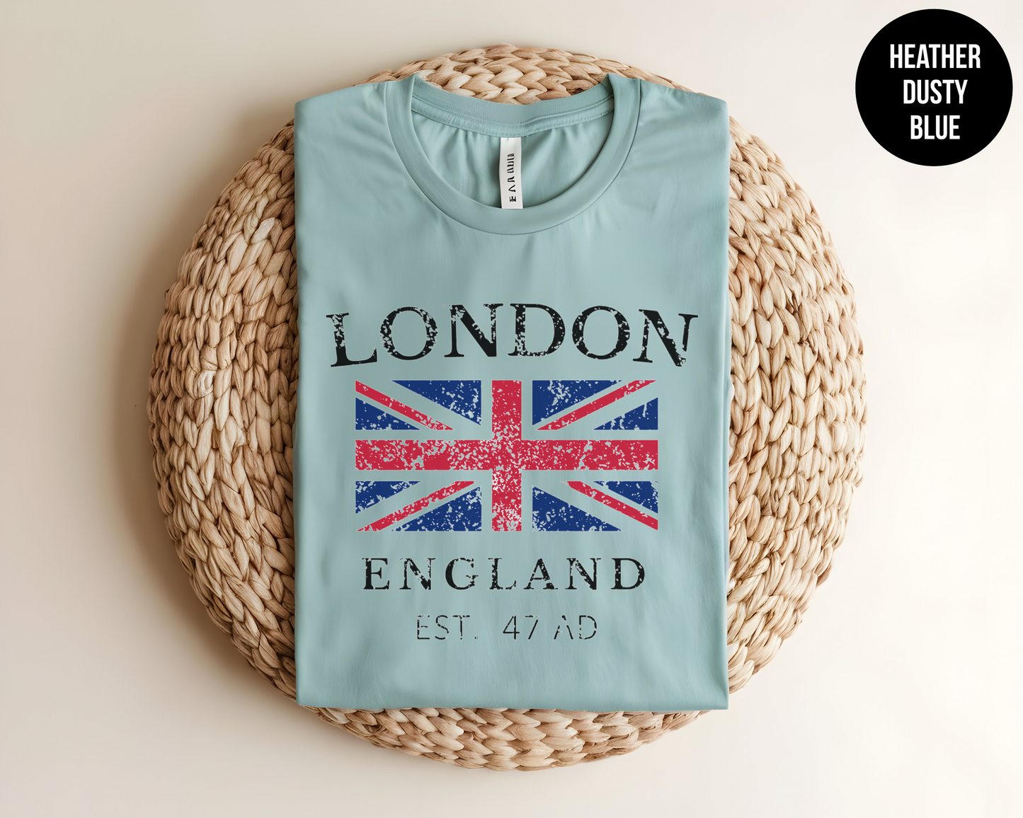 Distressed London England