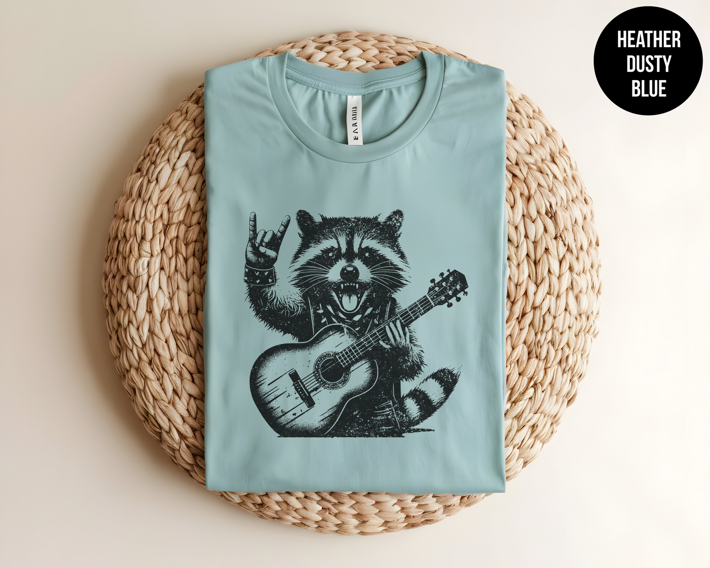 Distressed Rocker Raccoon