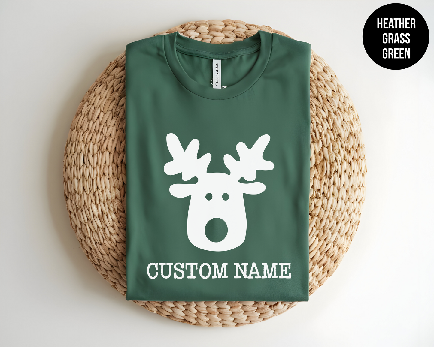 Customizable Reindeer Name Shirts