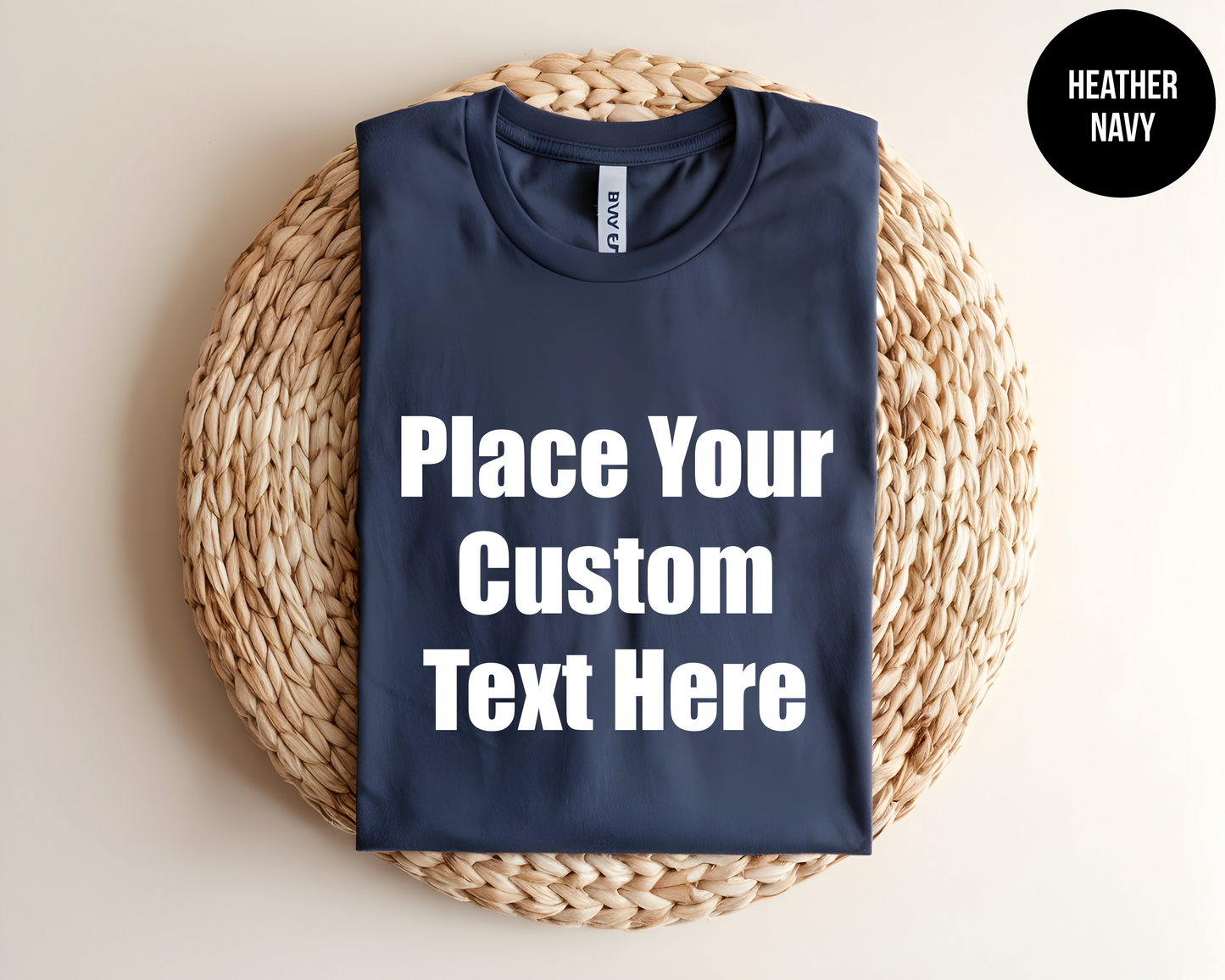 Custom "Your Text Here"