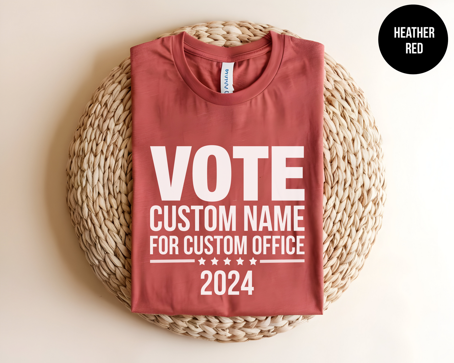 Customized Vote Shirt