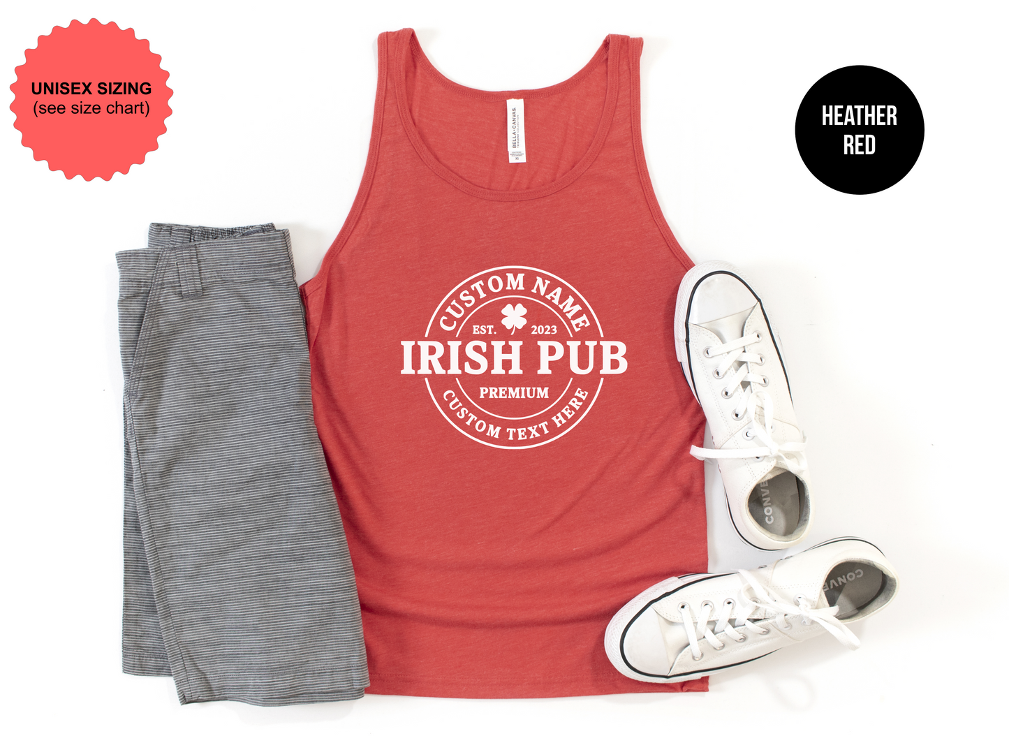 Custom Irish Pub Tank Top