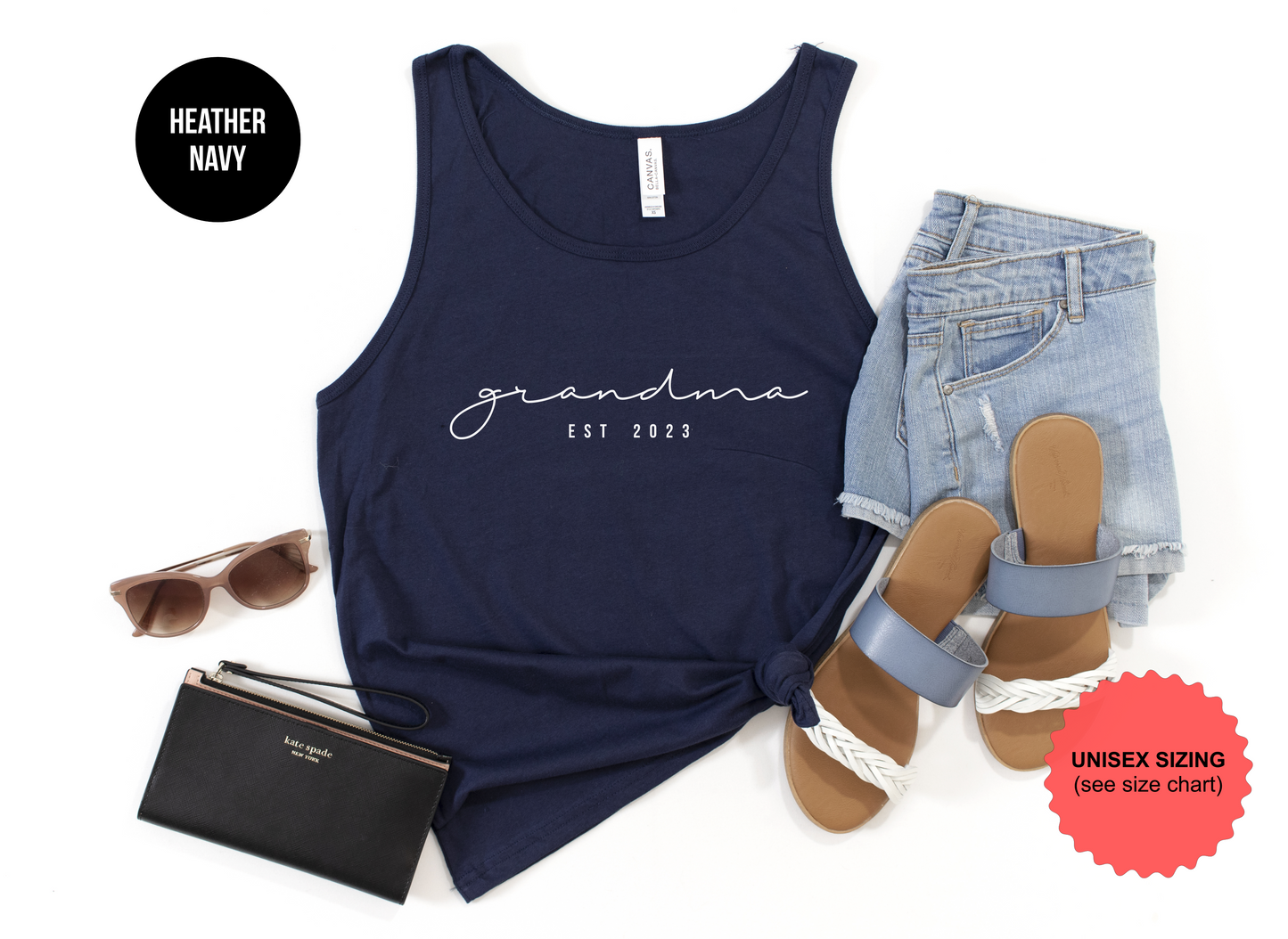 Grandma Est 2023 Tank Top