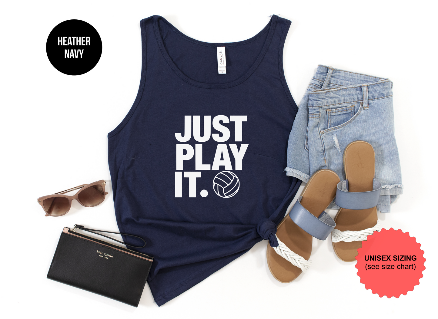 Just Play It (Volleyball) Tank Top