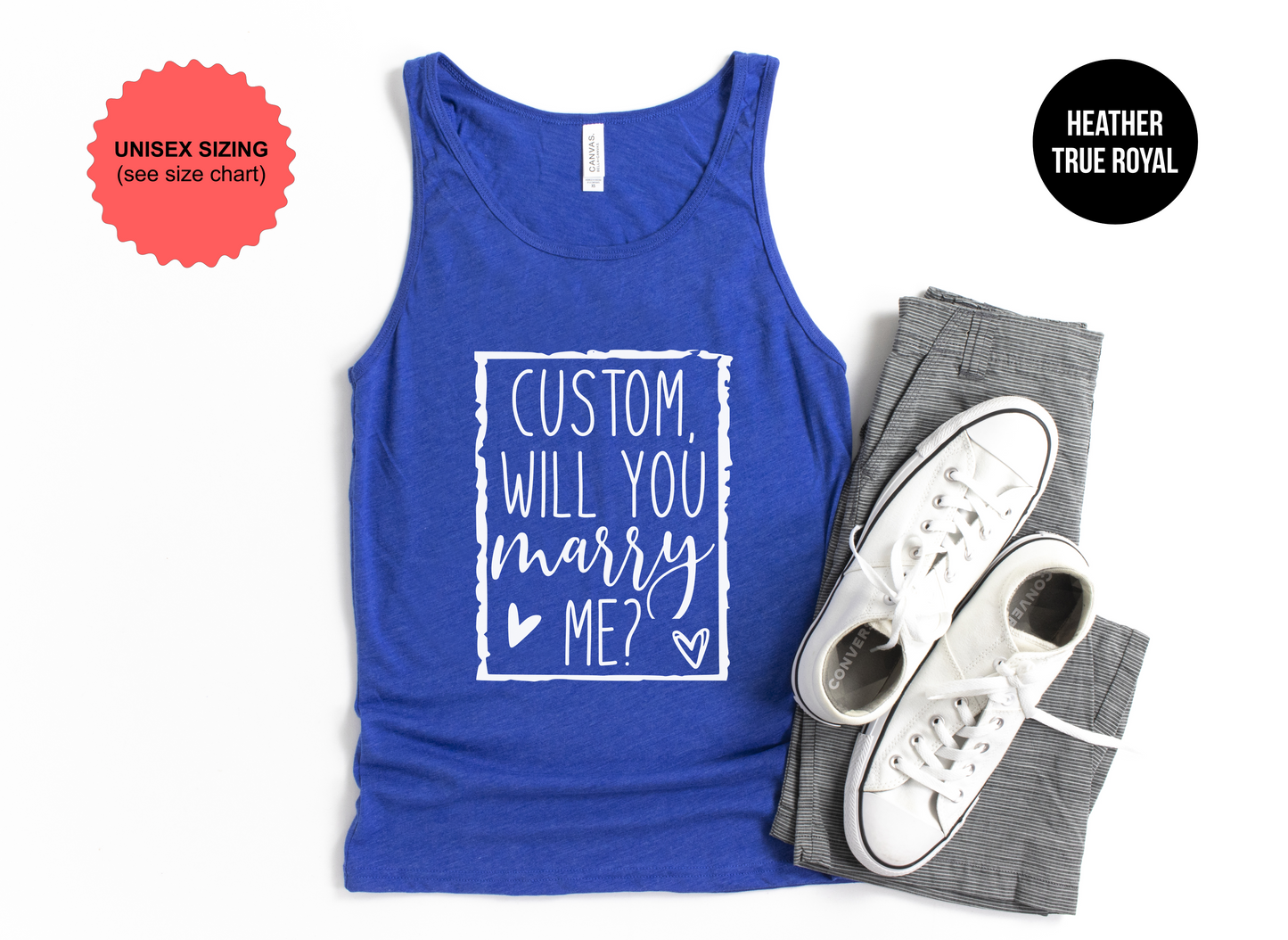 Will You Marry Me Tank Top