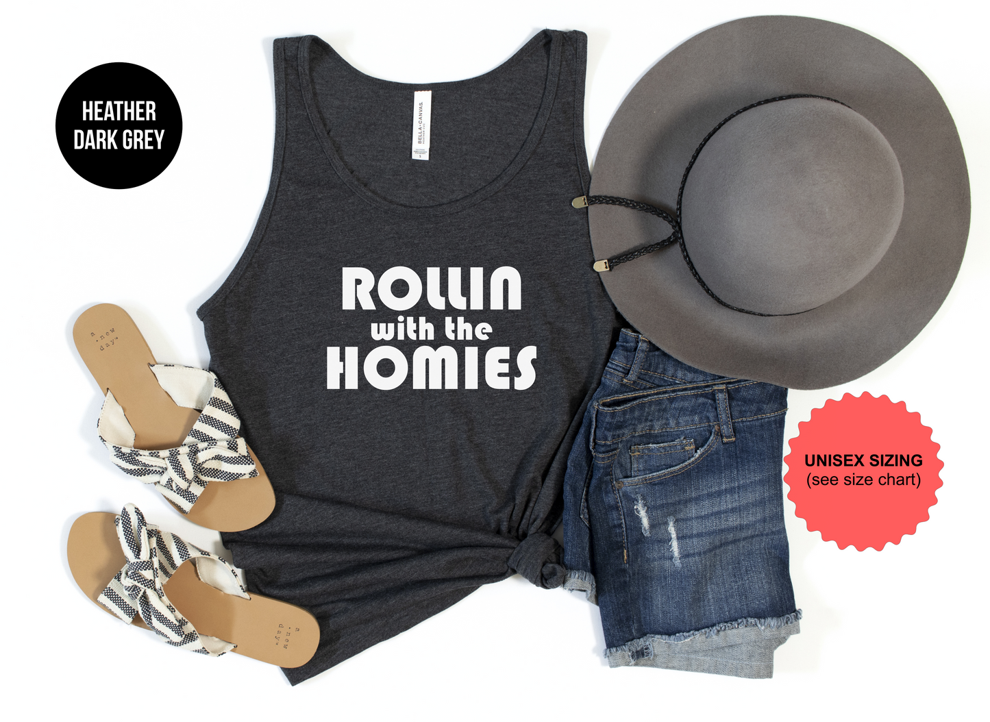 Rollin With The Homies Tank Top