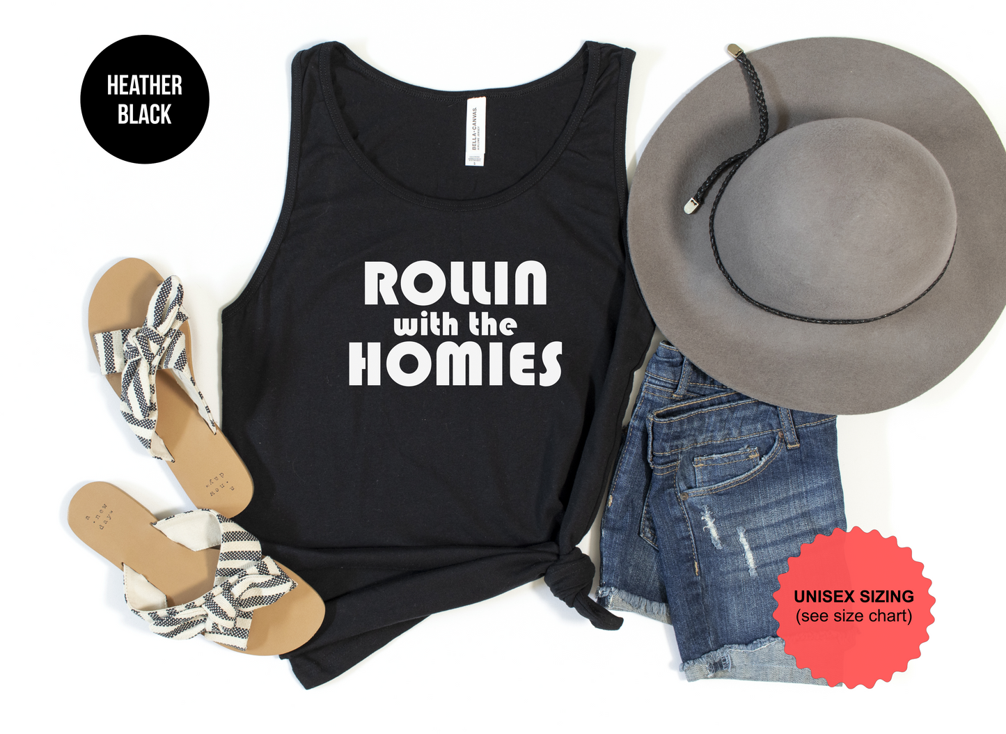 Rollin With The Homies Tank Top