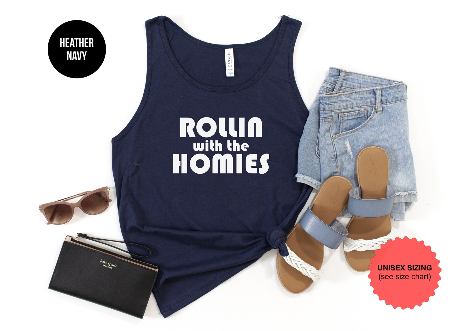 Rollin With The Homies Tank Top
