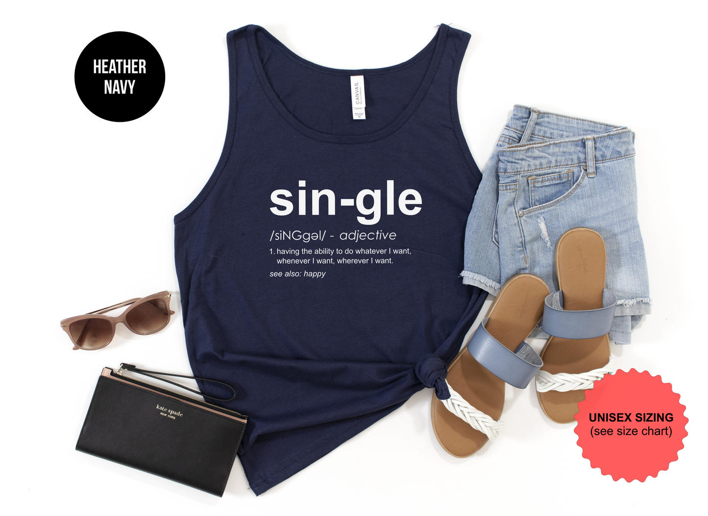 Single Definition Tank Top
