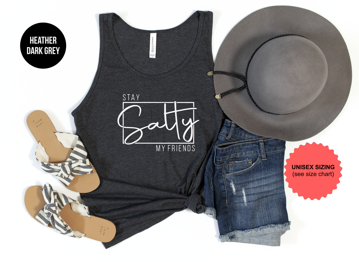 Stay Salty My Friends Tank Top