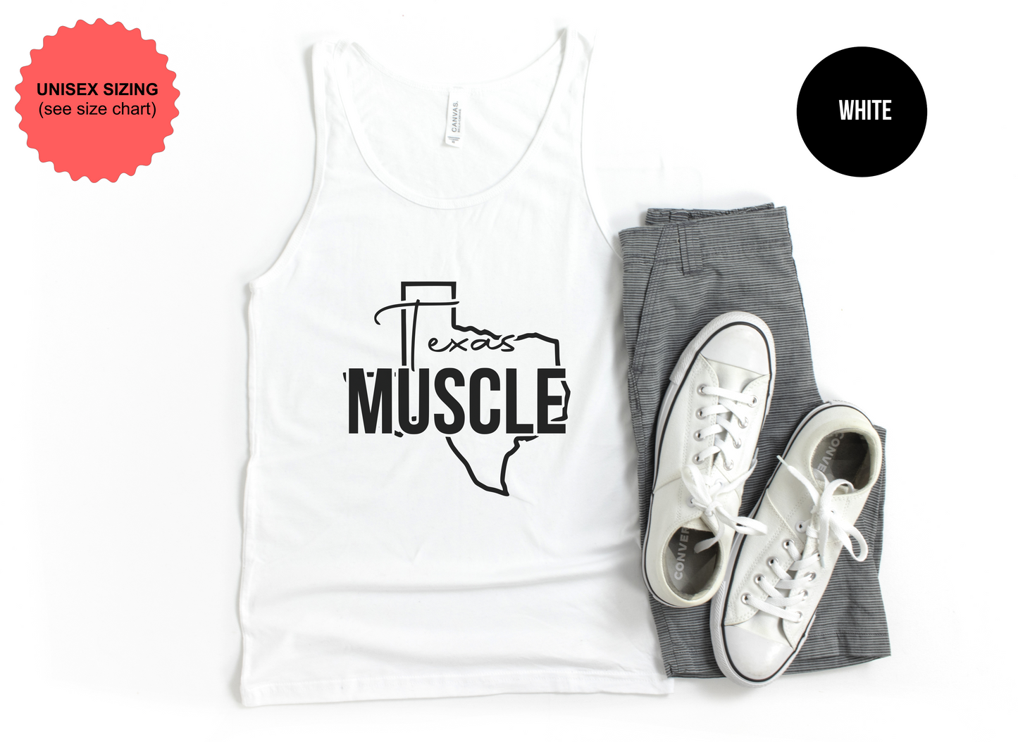 Texas Muscle Tank Top