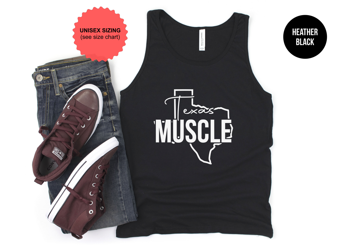 Texas Muscle Tank Top