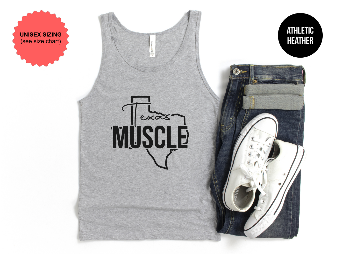 Texas Muscle Tank Top
