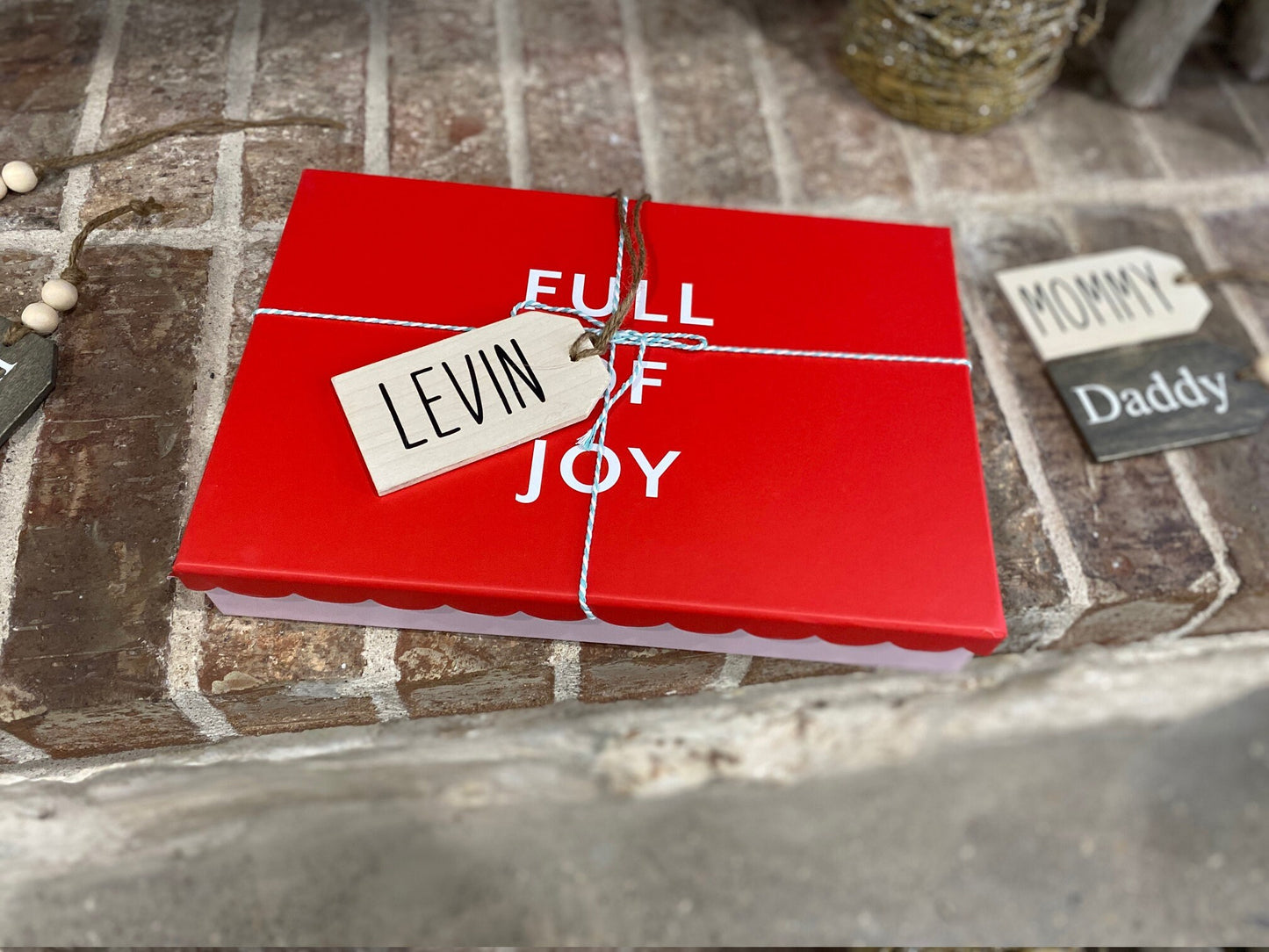 Personalized Wooden Gift Tags