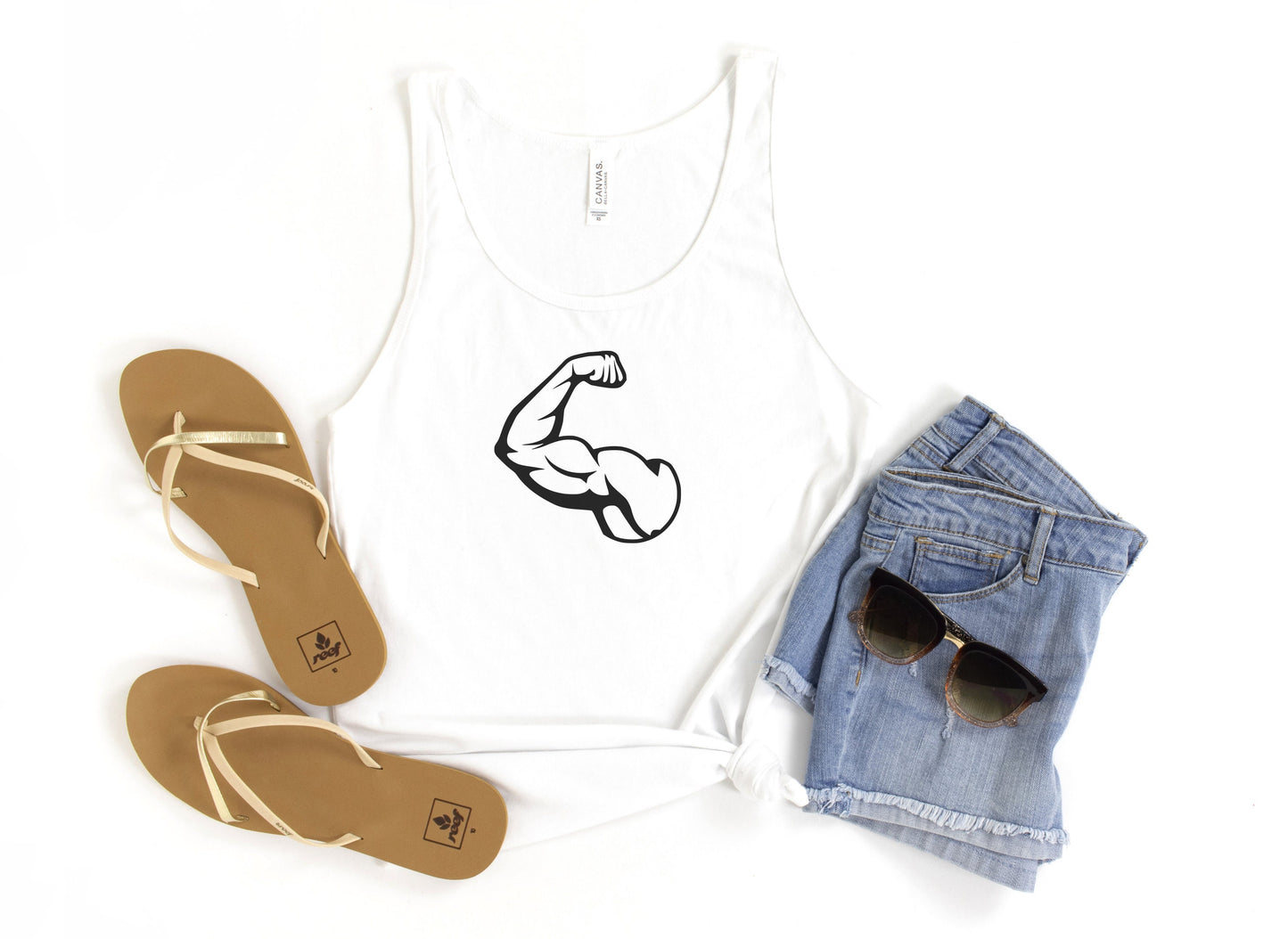 Bicep Flex Tank Top