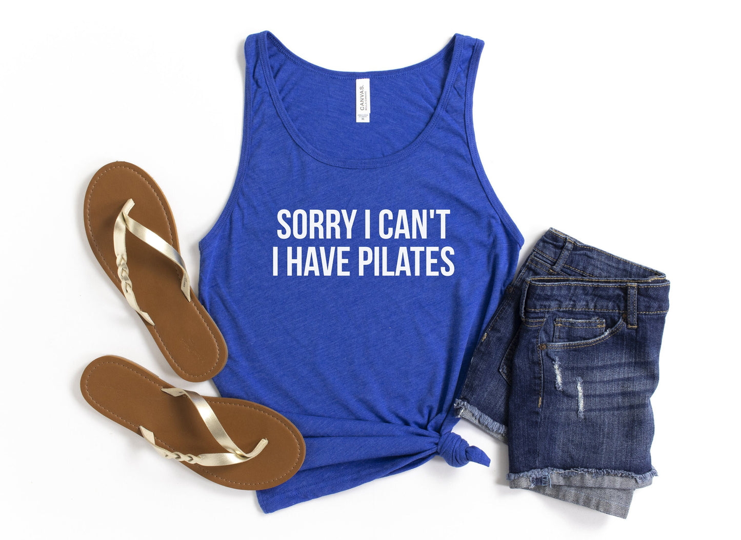 Sorry I Can't, I Have Pilates Tank Top