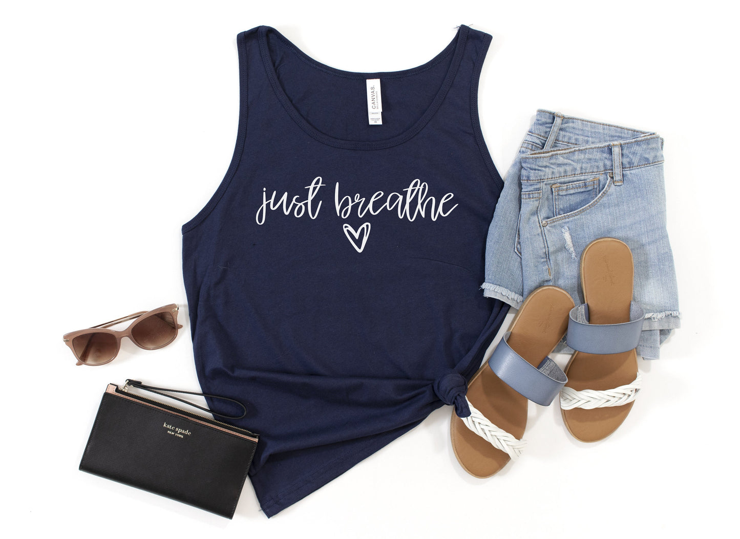 Just Breathe Tank Top