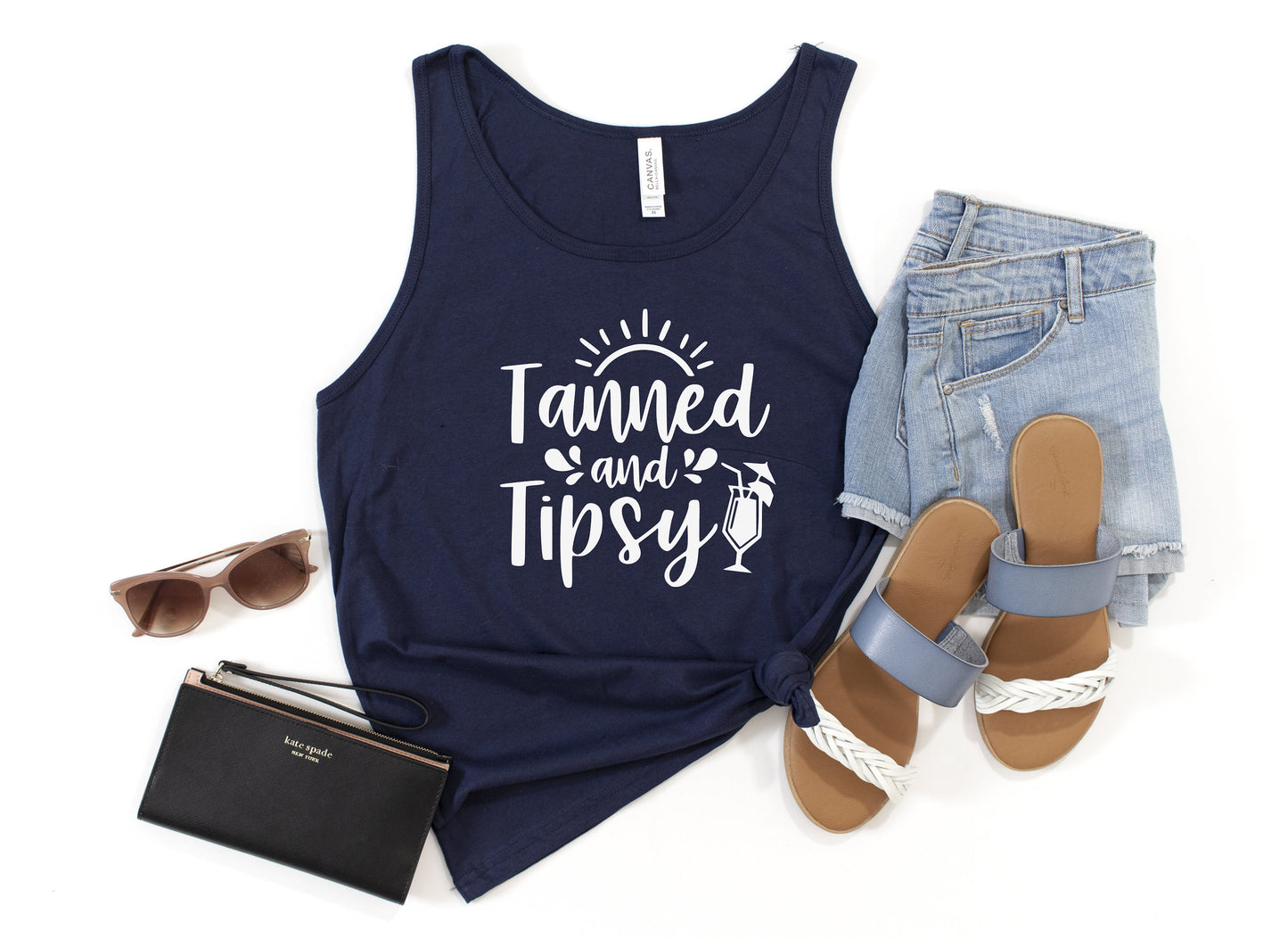 Tanned and Tipsy Tank Top