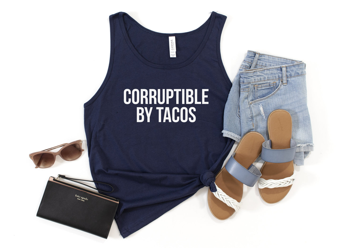 Corruptible by Tacos Tank Top