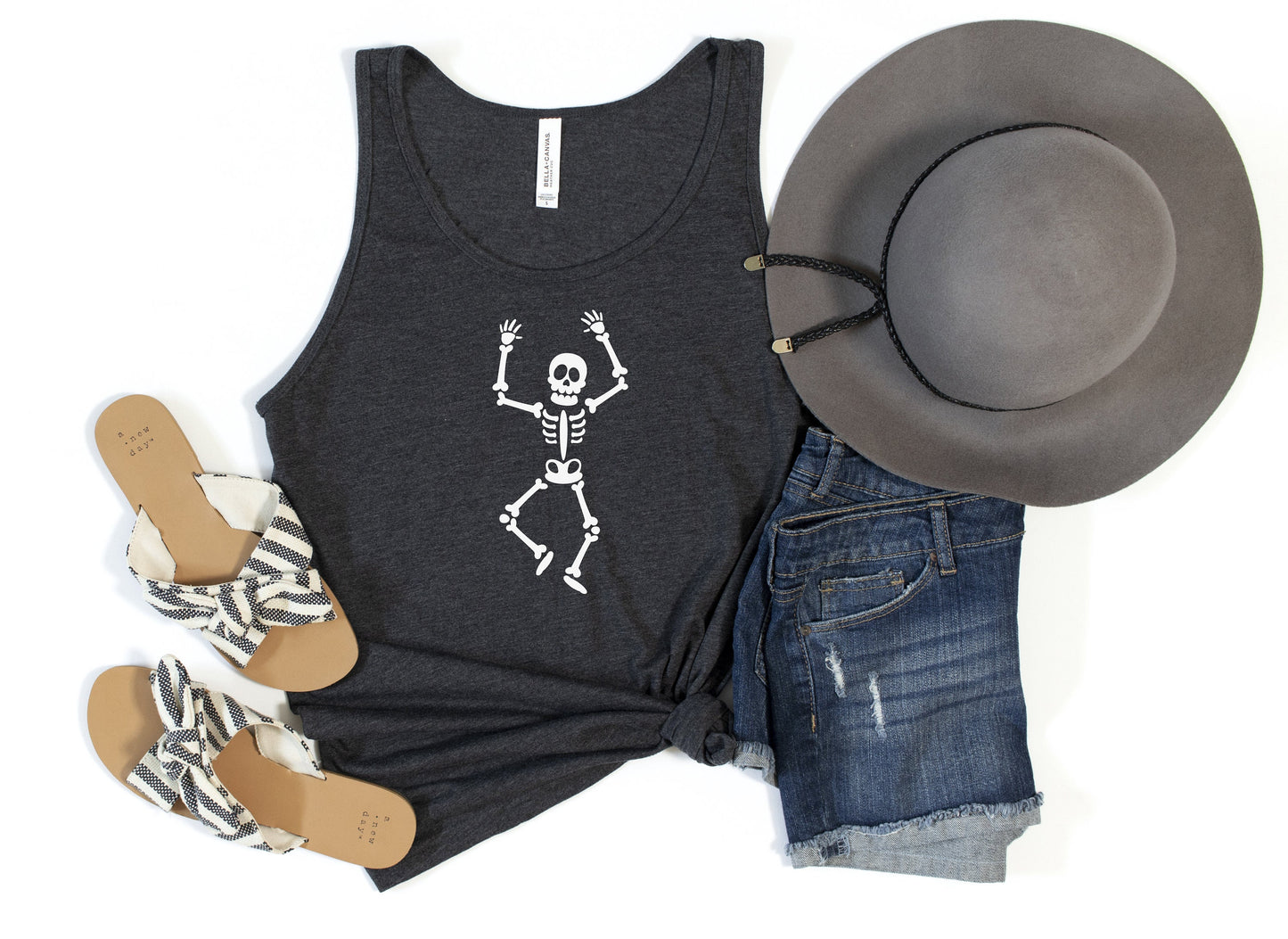 Dancing Skeleton Tank Top