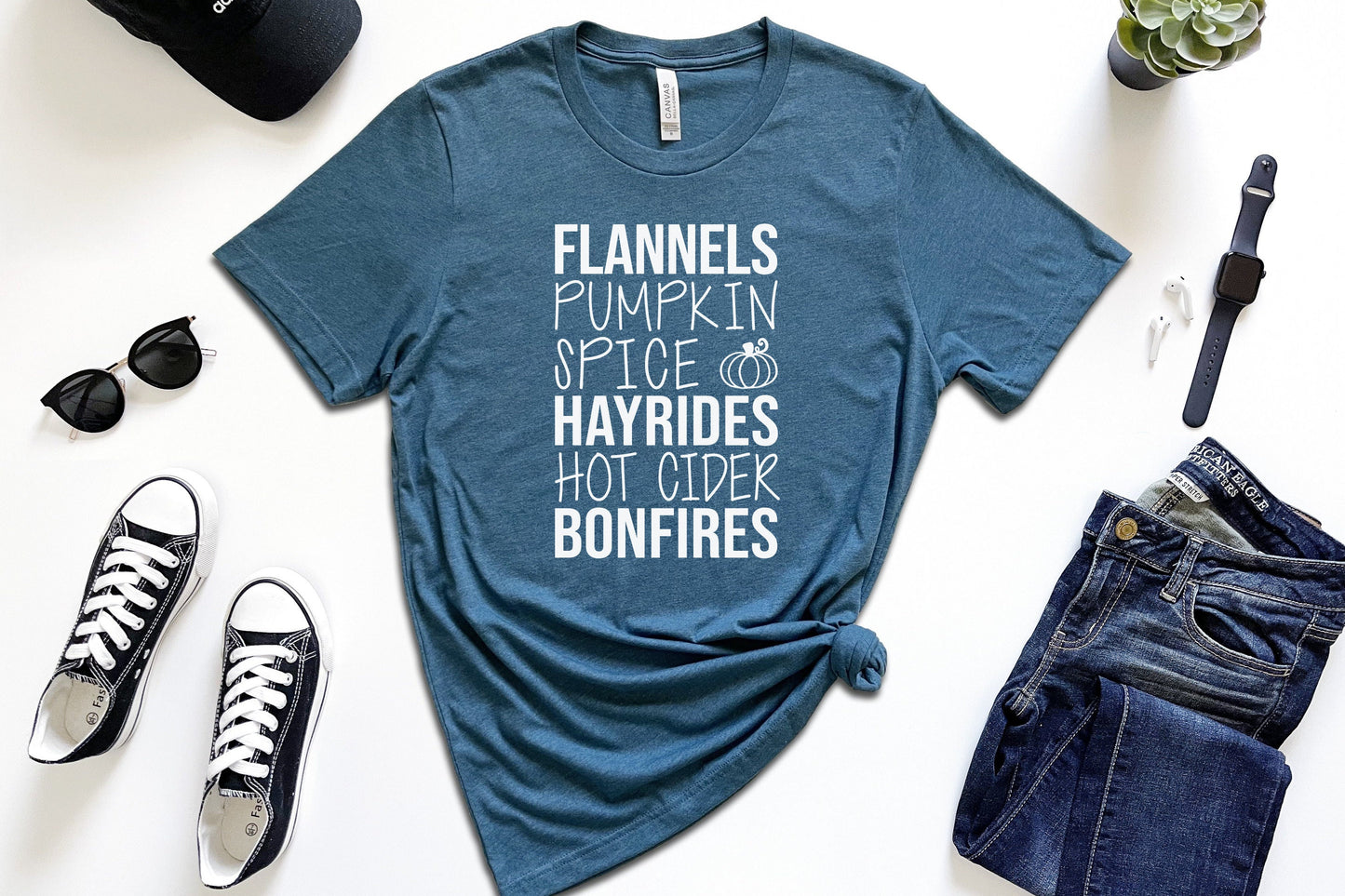 Flannels, Pumpkin Spice, Hayrides, Hot Cider, Bonfires