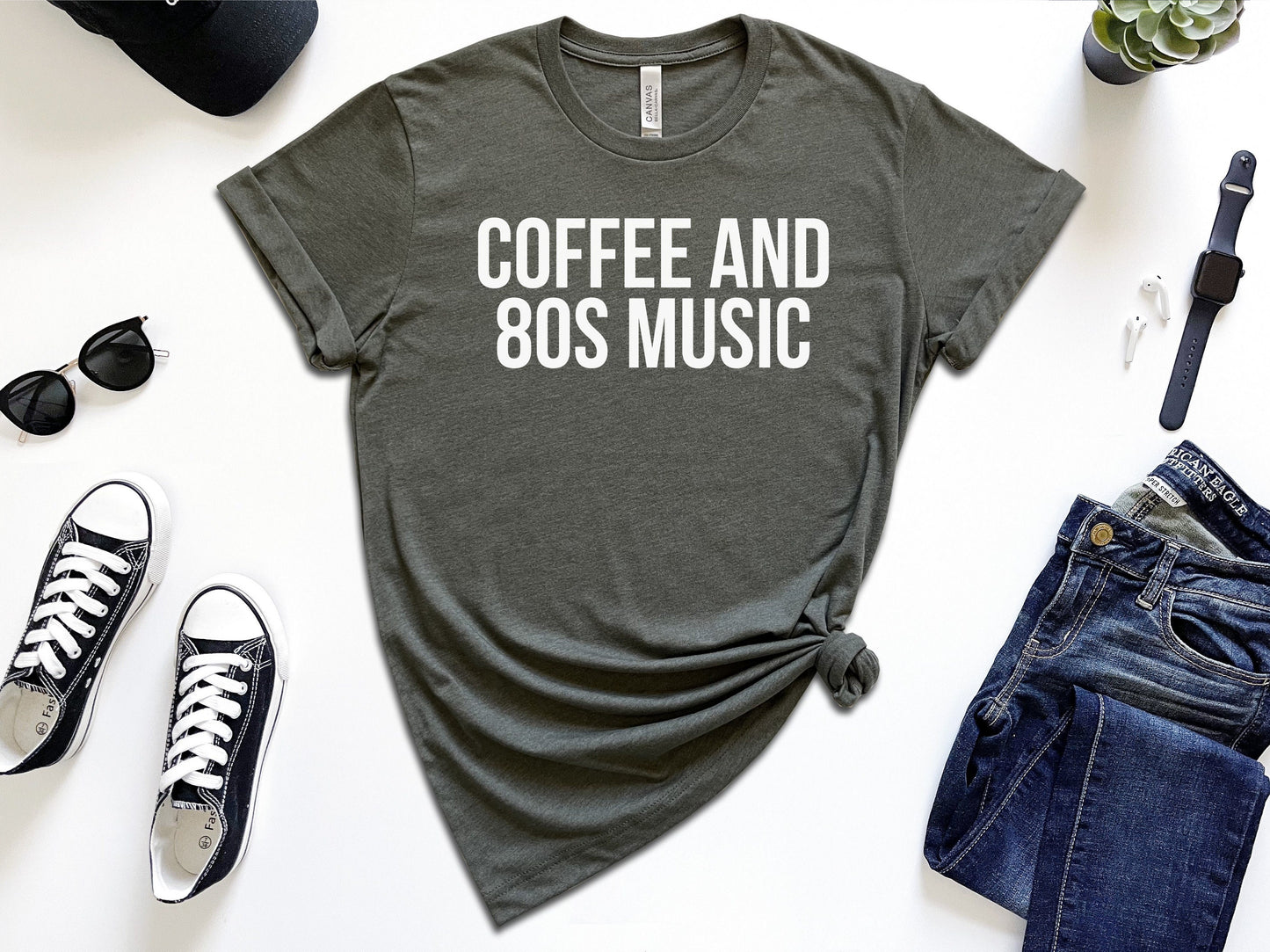 Coffee and 80s Music