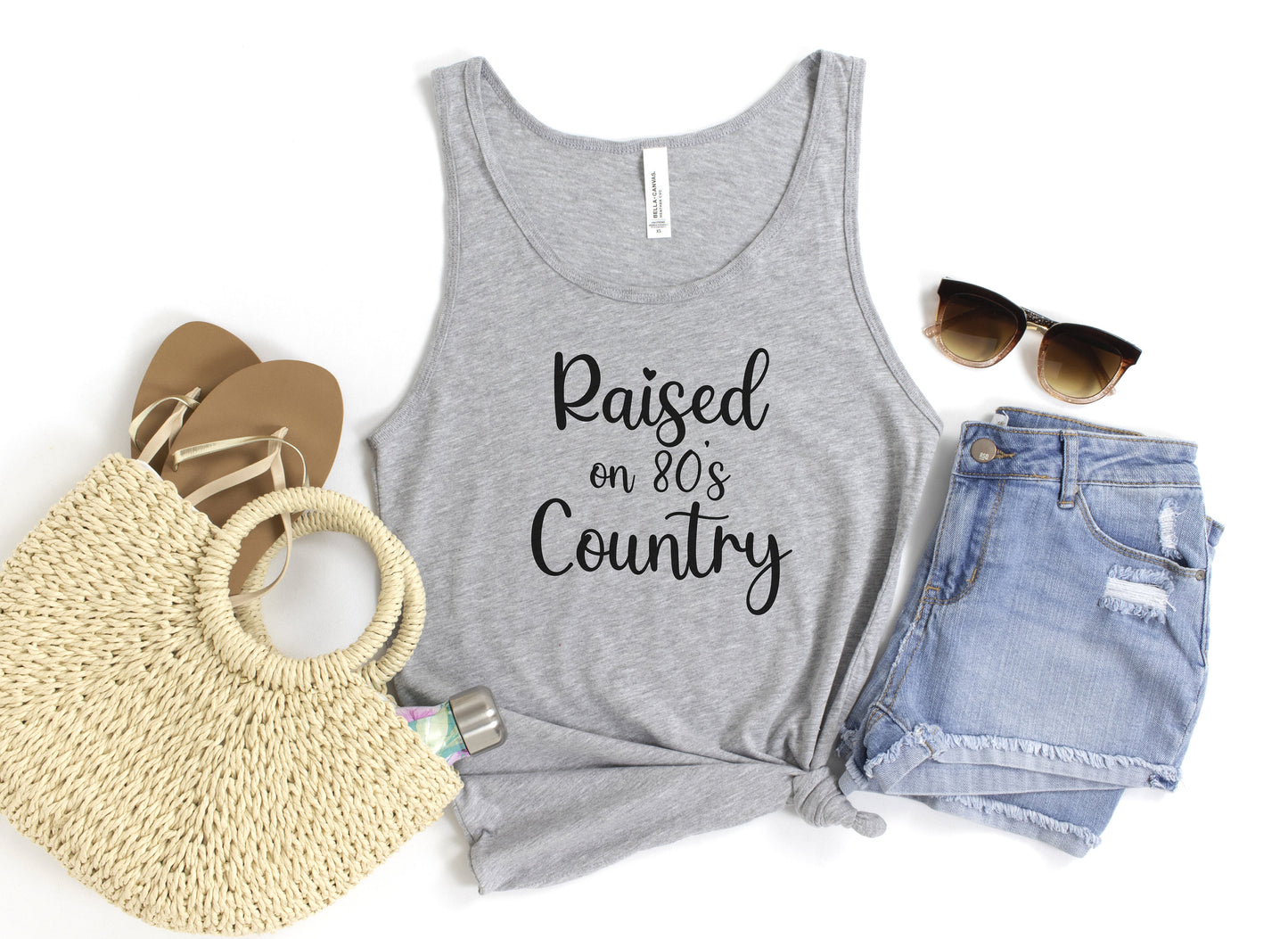 Raised on 80's Country Tank Top