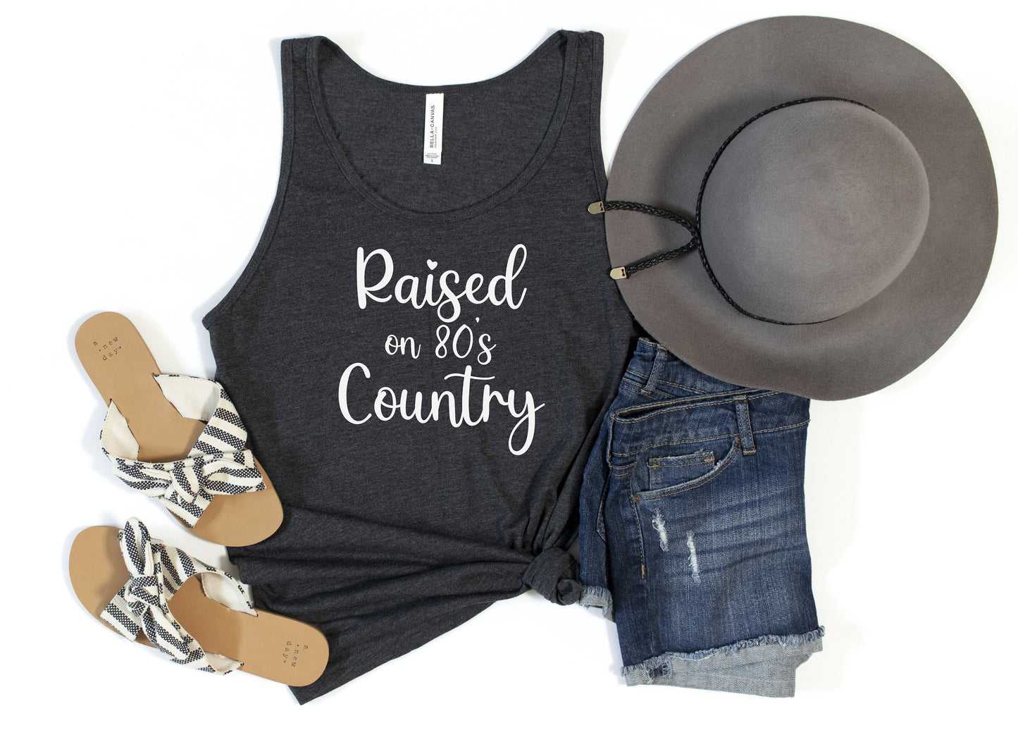 Raised on 80's Country Tank Top