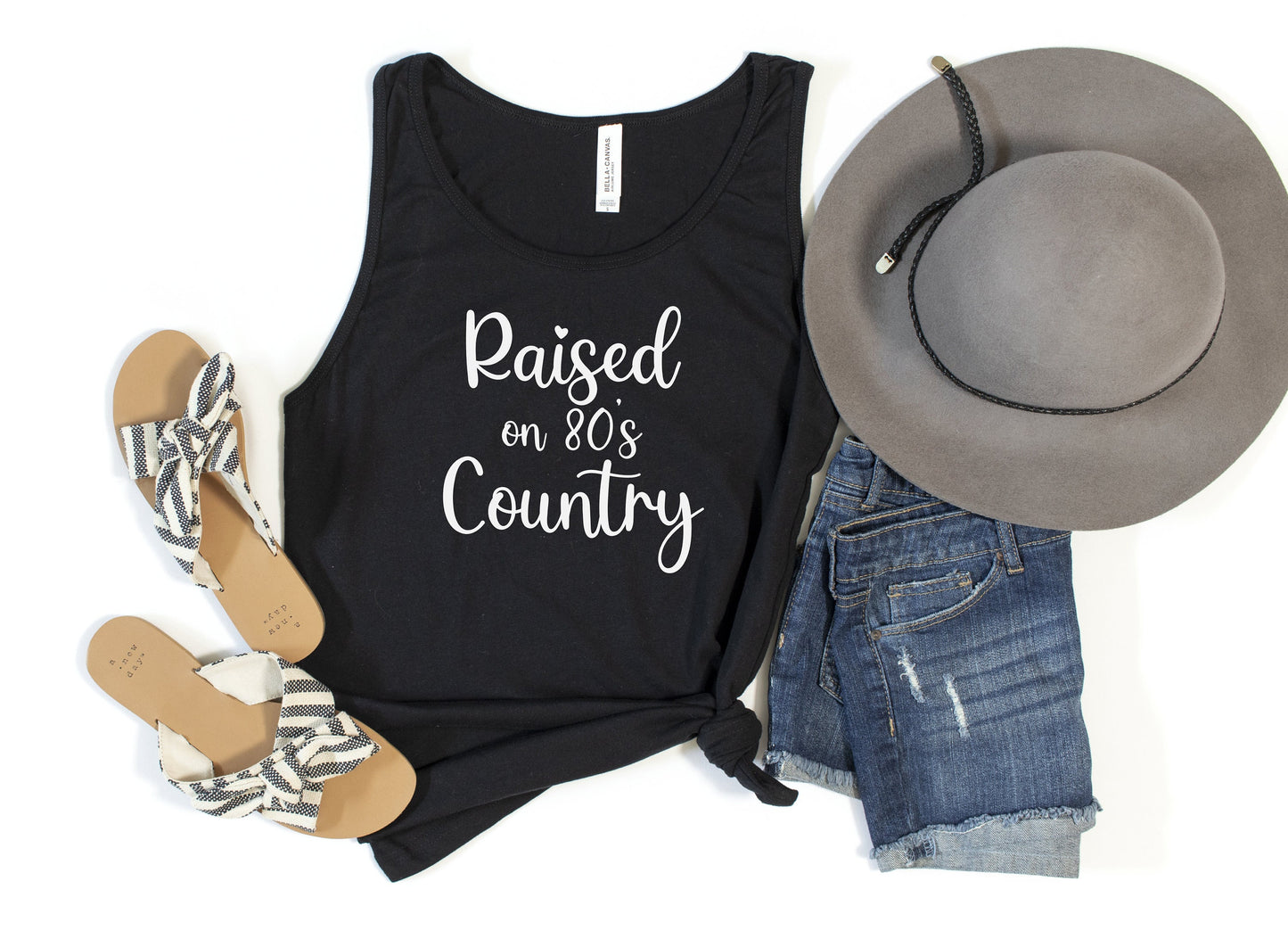 Raised on 80's Country Tank Top