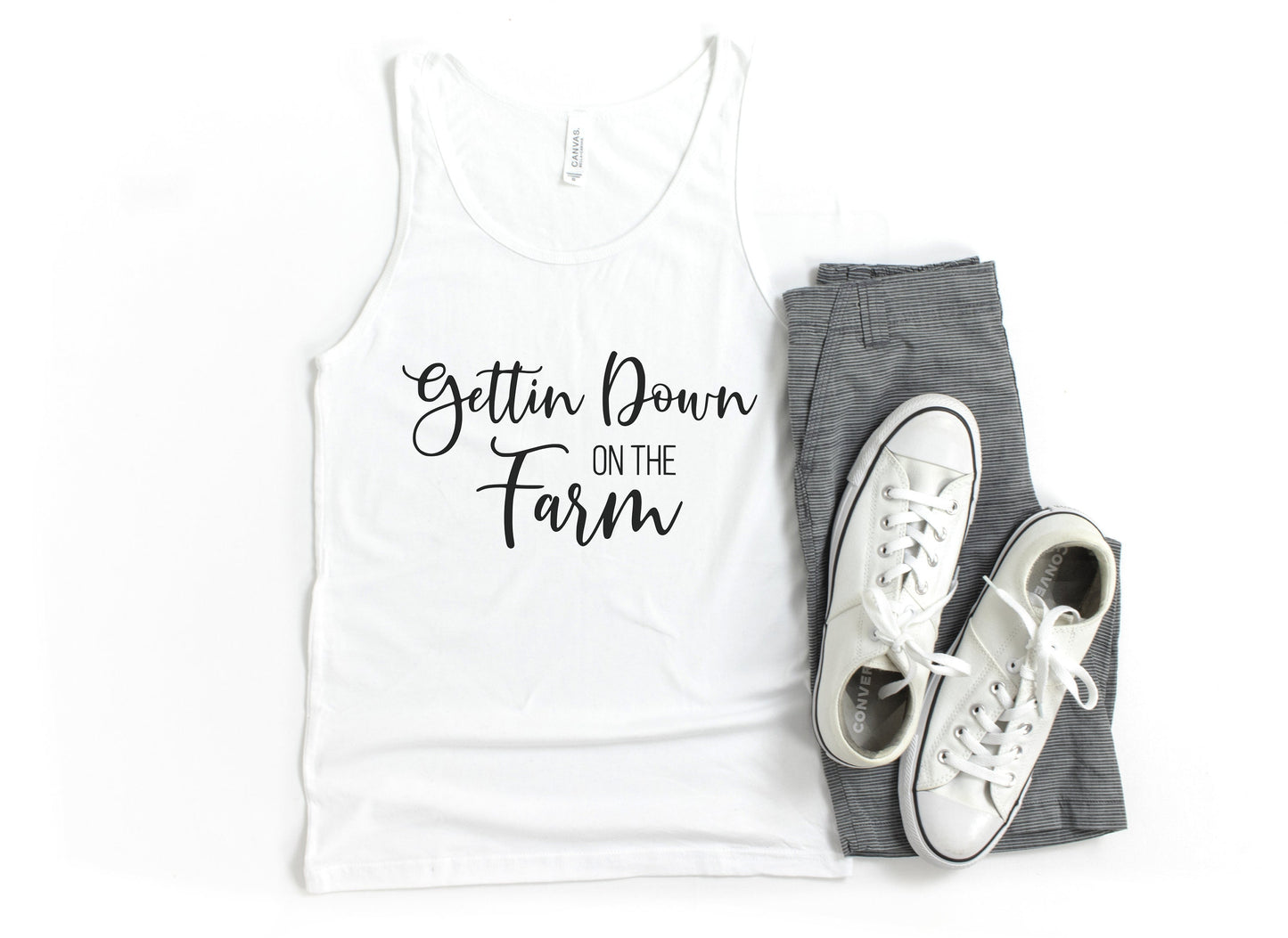 Gettin Down on the Farm Tank Top