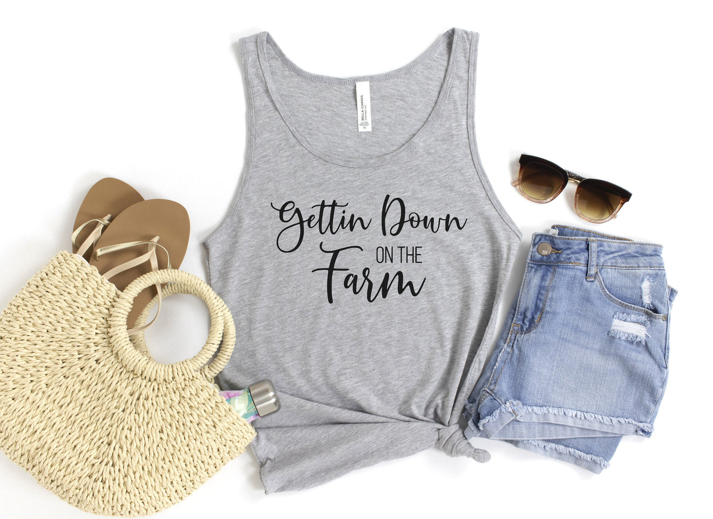 Gettin Down on the Farm Tank Top