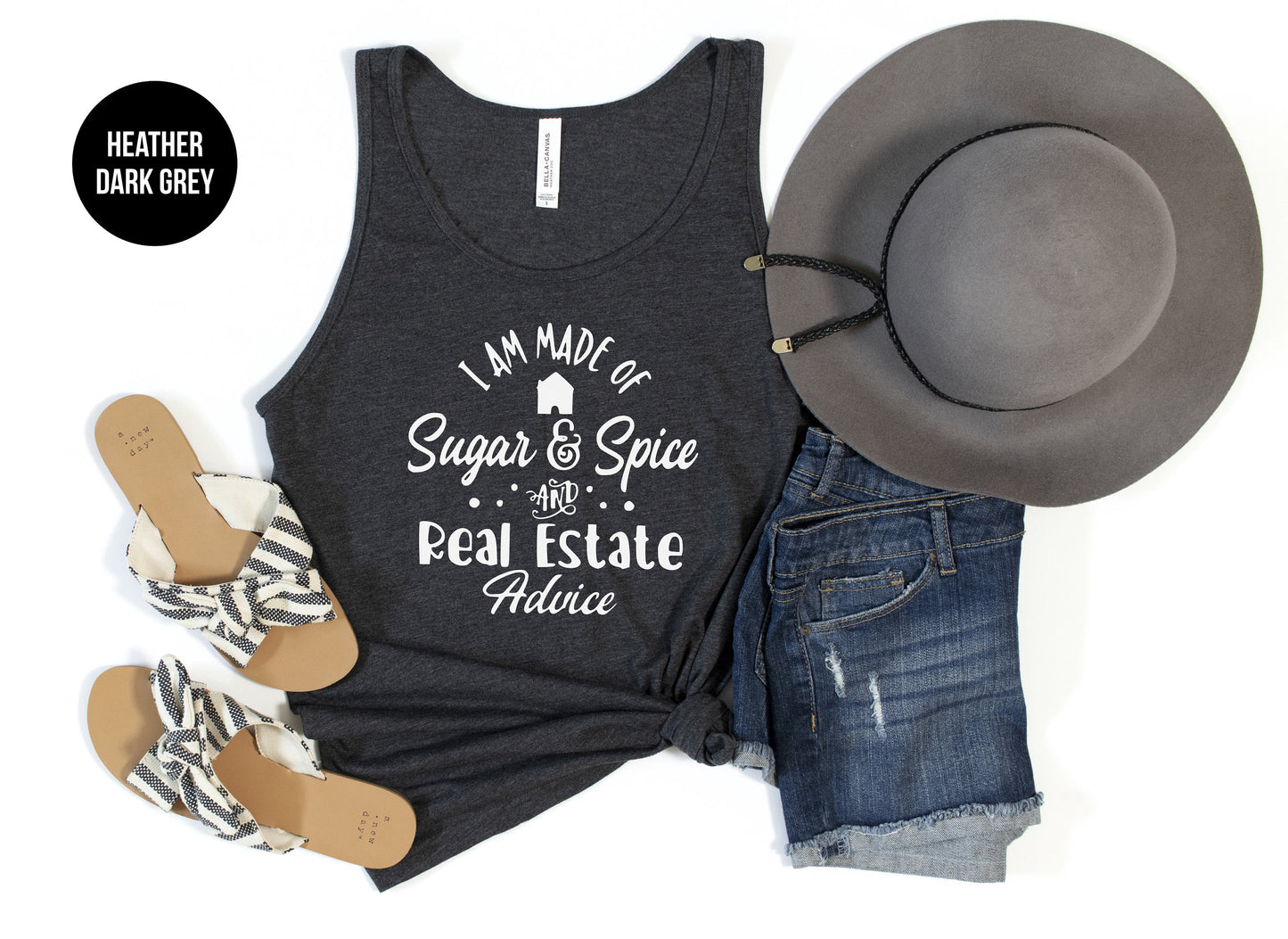 Sugar and Spice and Real Estate Advice Tank Top