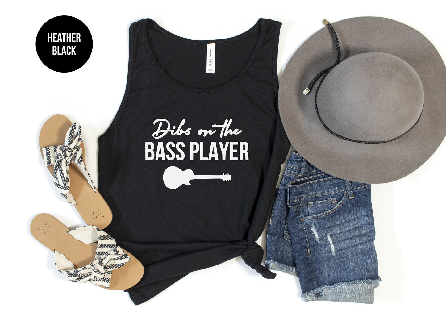 Dibs On The Bass Player Tank Top
